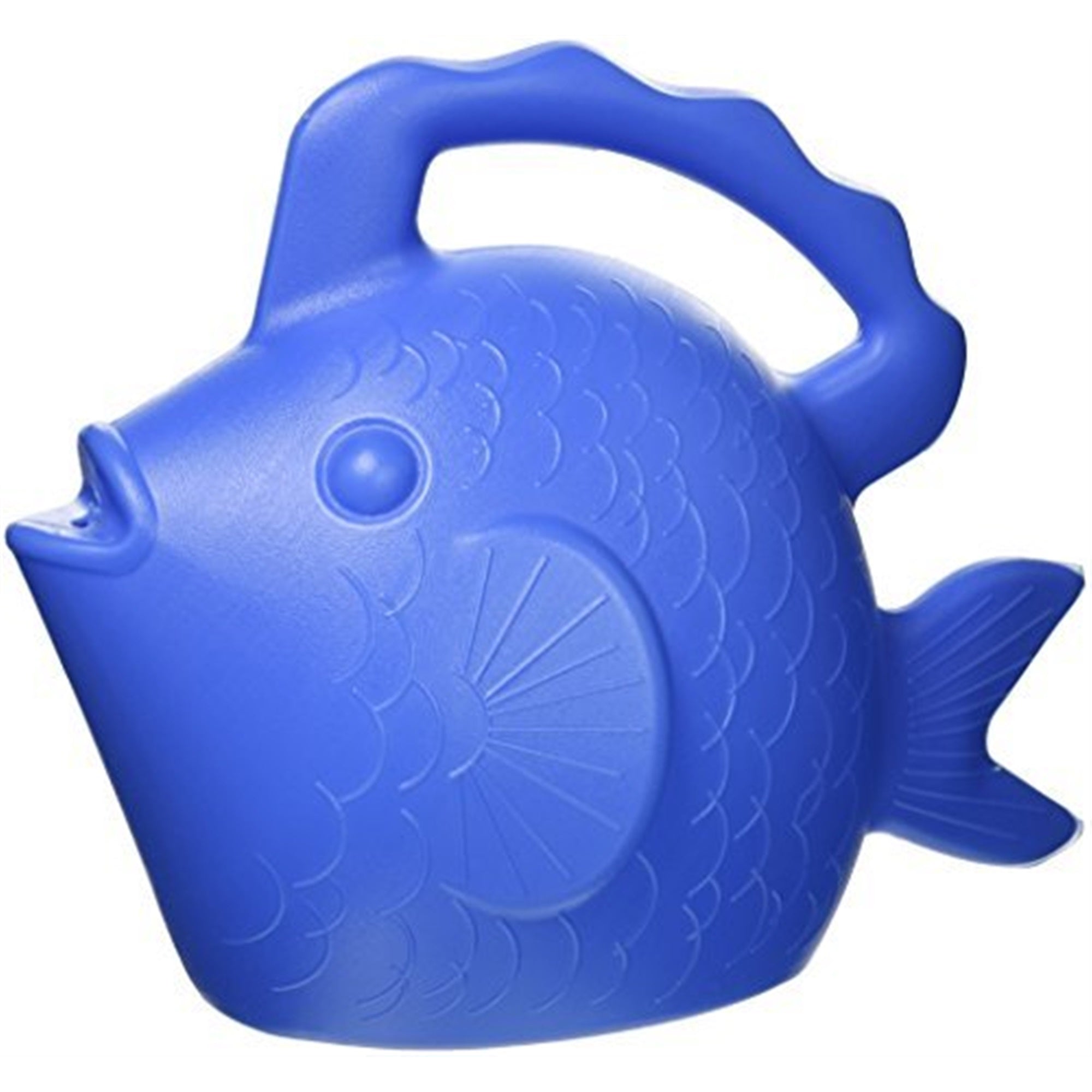 Novelty Plastic Character Watering Can, Fish, Bright Blue, 0.75 Gallon