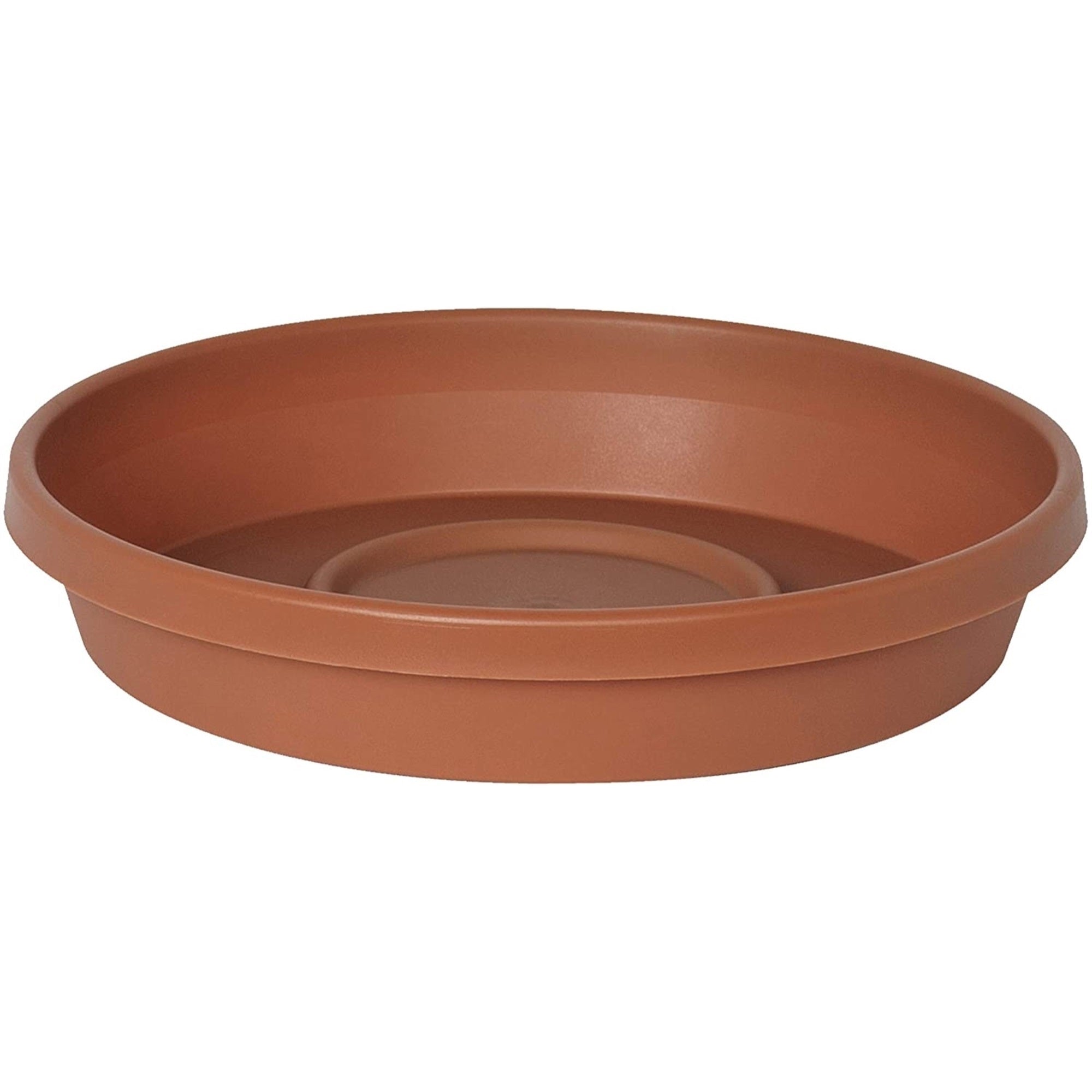 Bloem Terra Indoor/Outdoor Round Plastic Saucer Tray for Planters and Pots