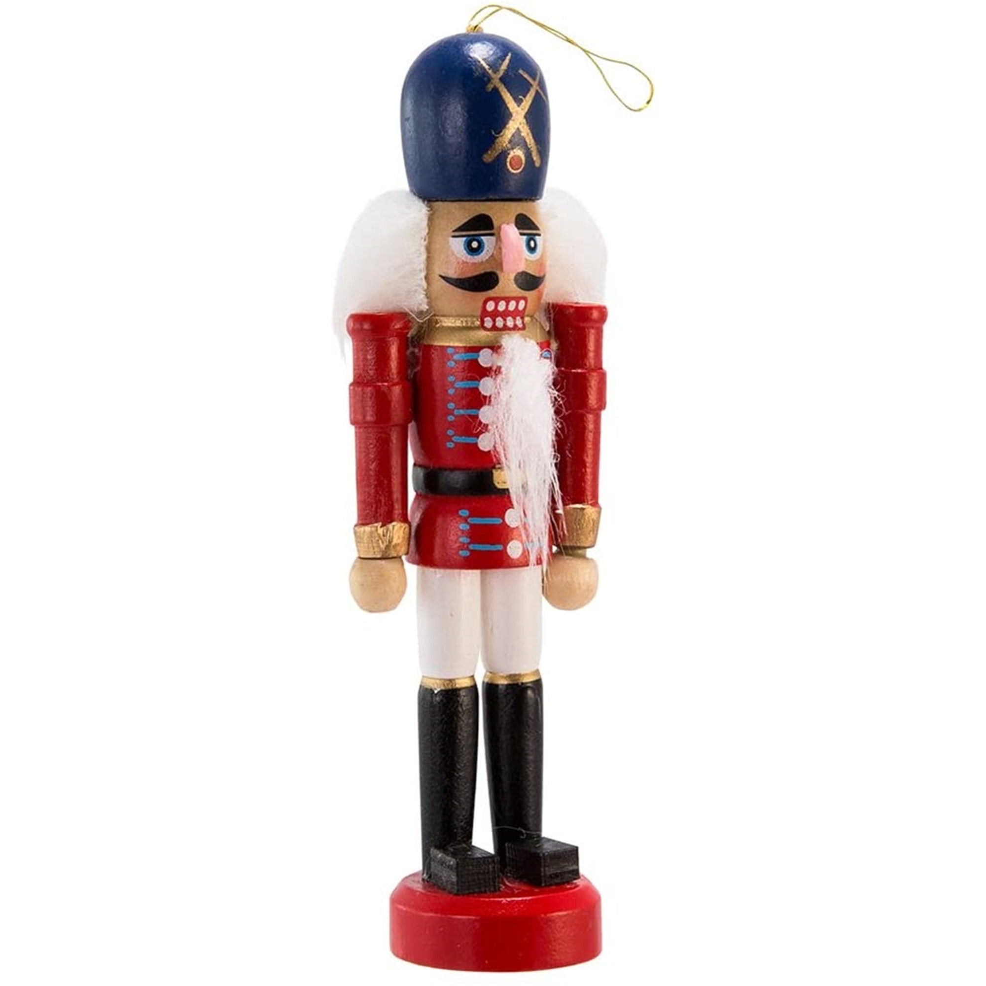Kurt Adler Wooden Nutcracker Ornaments (Set of 6)