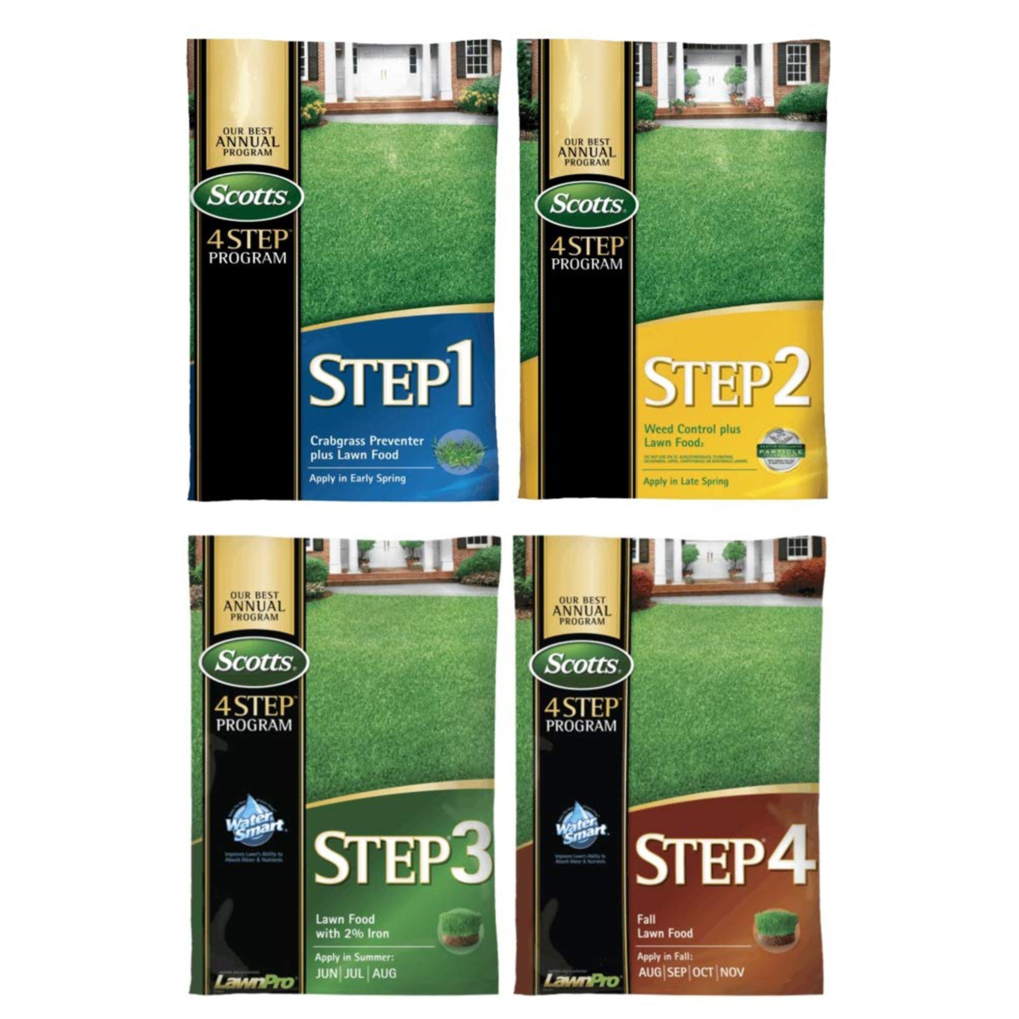 Scotts Complete 4-Step Program - 5,000 Sq. Ft. Coverage