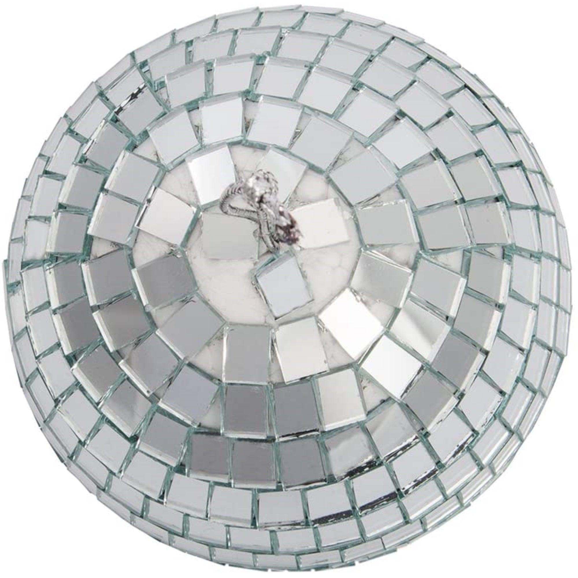 Kurt Adler Mirrored Disco Ball Glass Ornaments, 6-Piece Box Set, 3” Ornaments