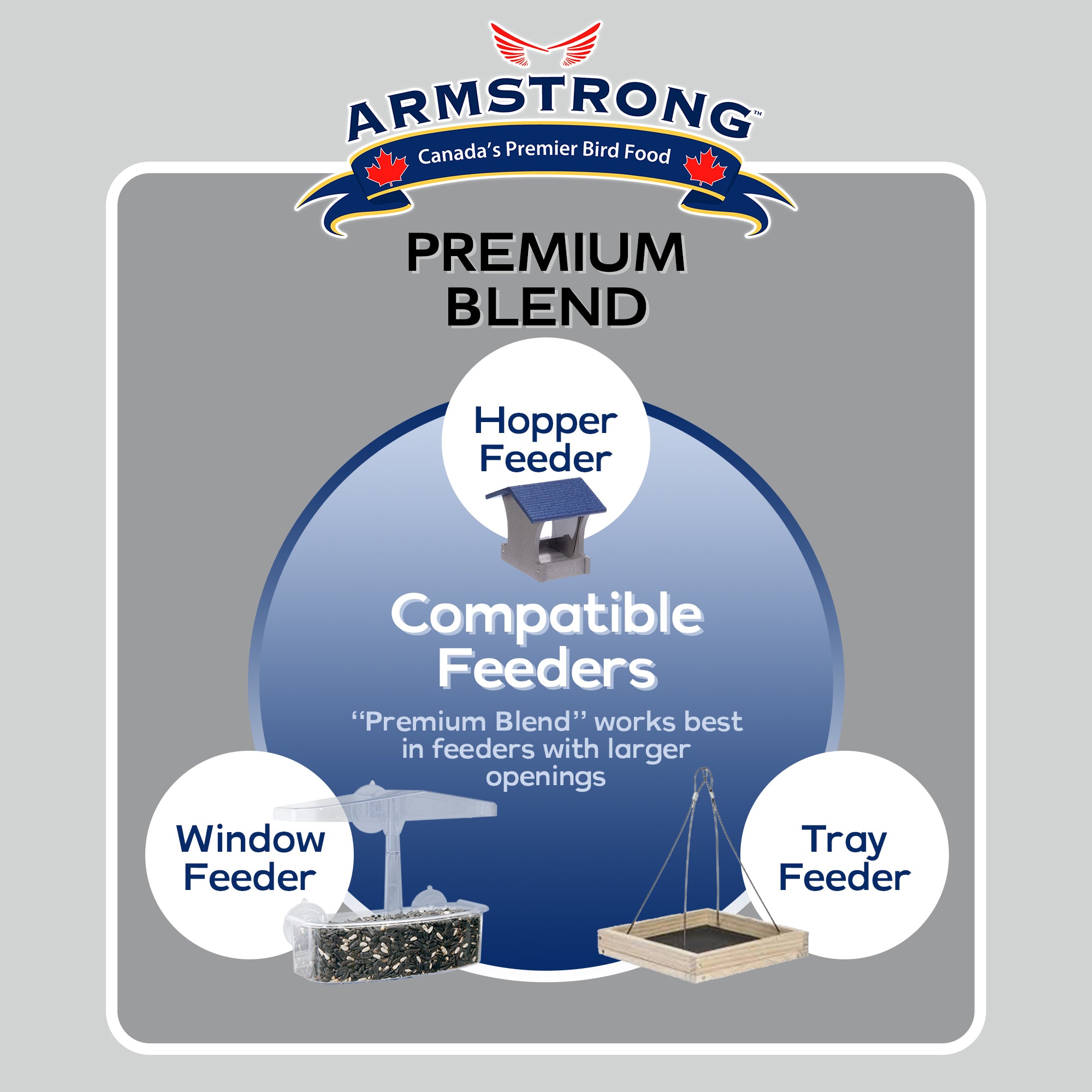 Armstrong Wild Bird Food Premium Bird Seed Blend