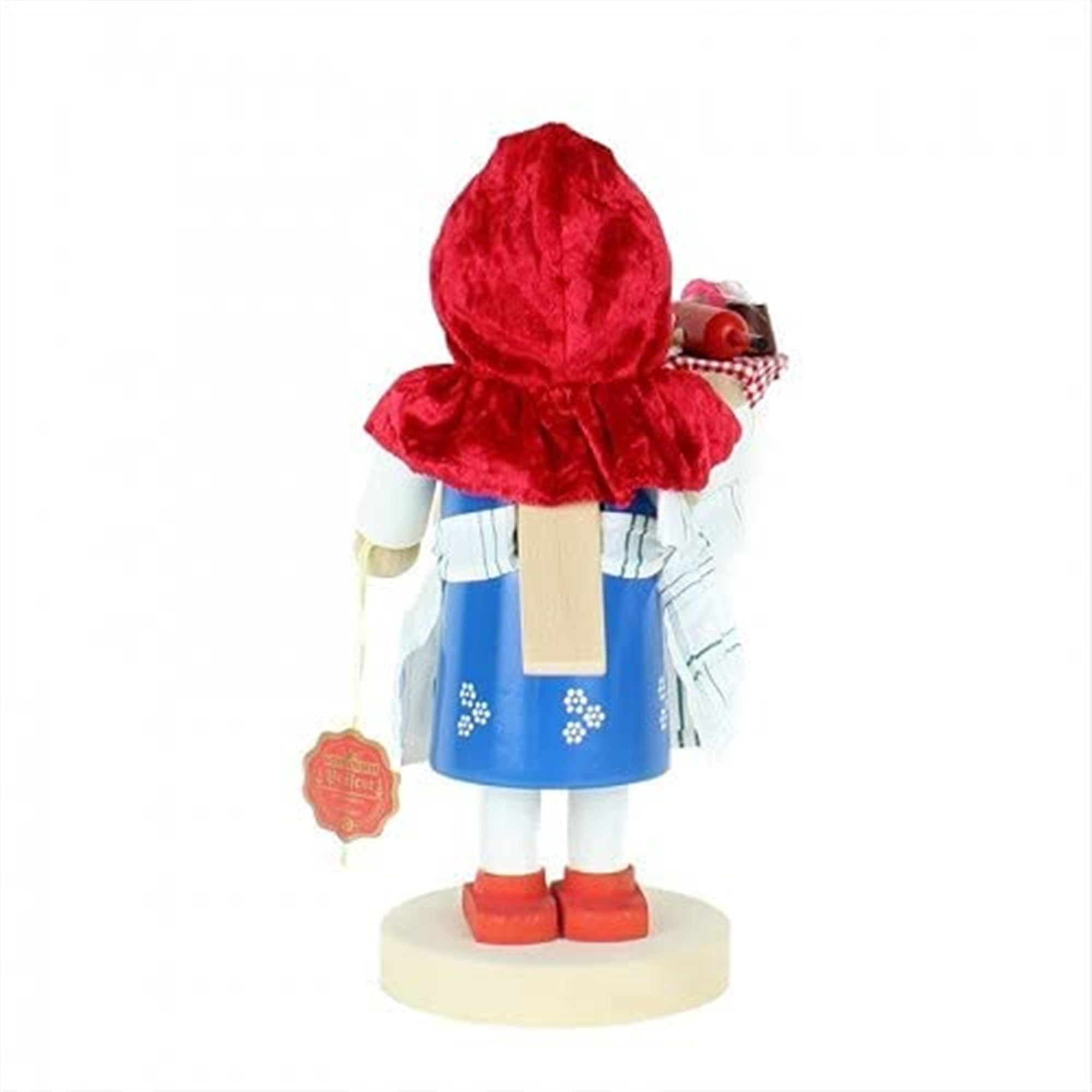 Kurt Adler Steinbach Chubby Nutcracker, Little Red Riding Hood, 11.5"