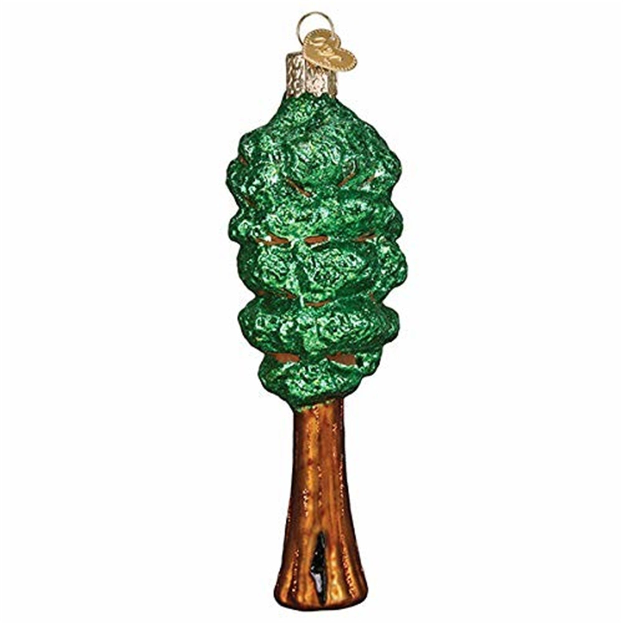 Old World Christmas Redwood Tree Glassblown Ornament