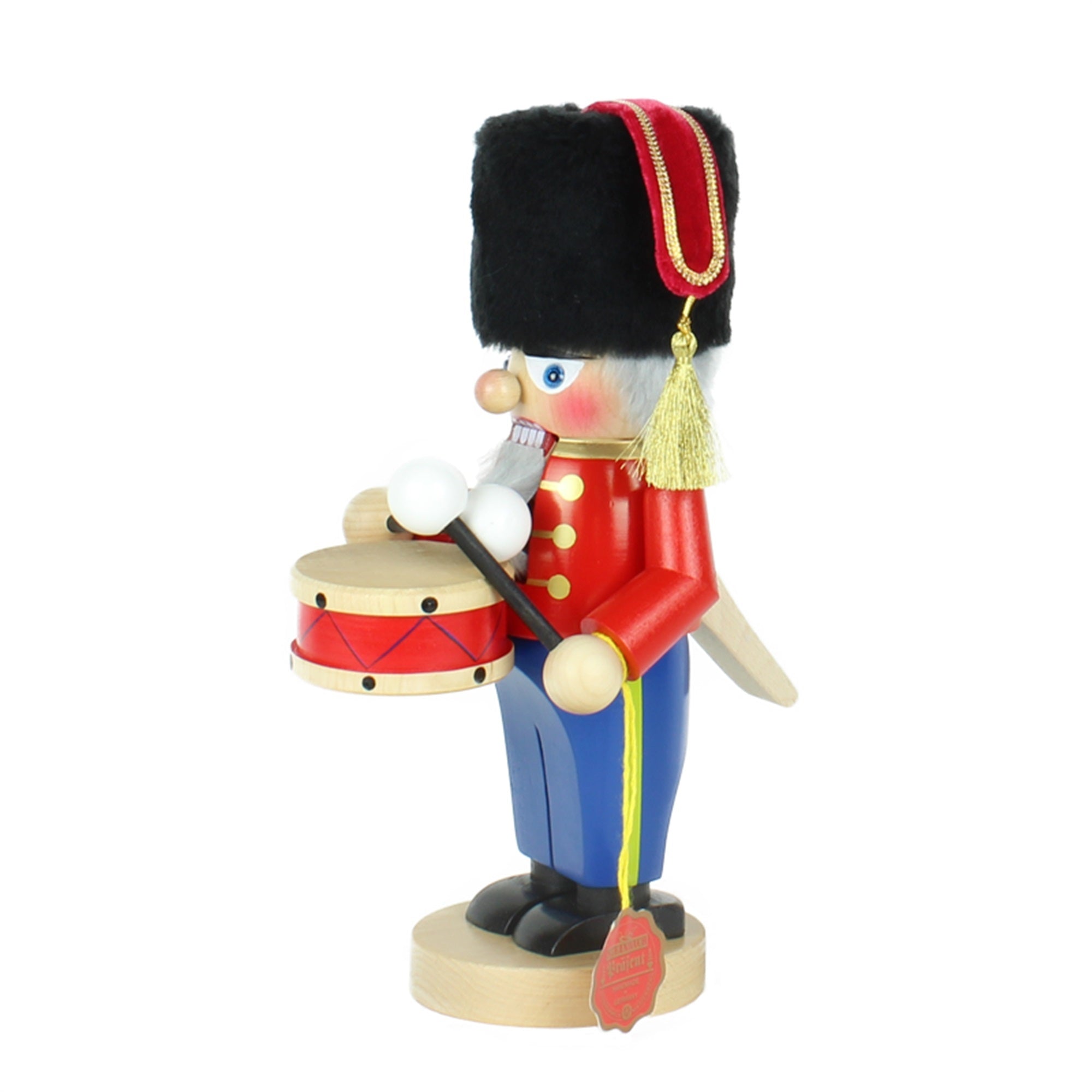Kurt Adler Steinbach Chubby Nutcracker Collection, Drummer, 12"