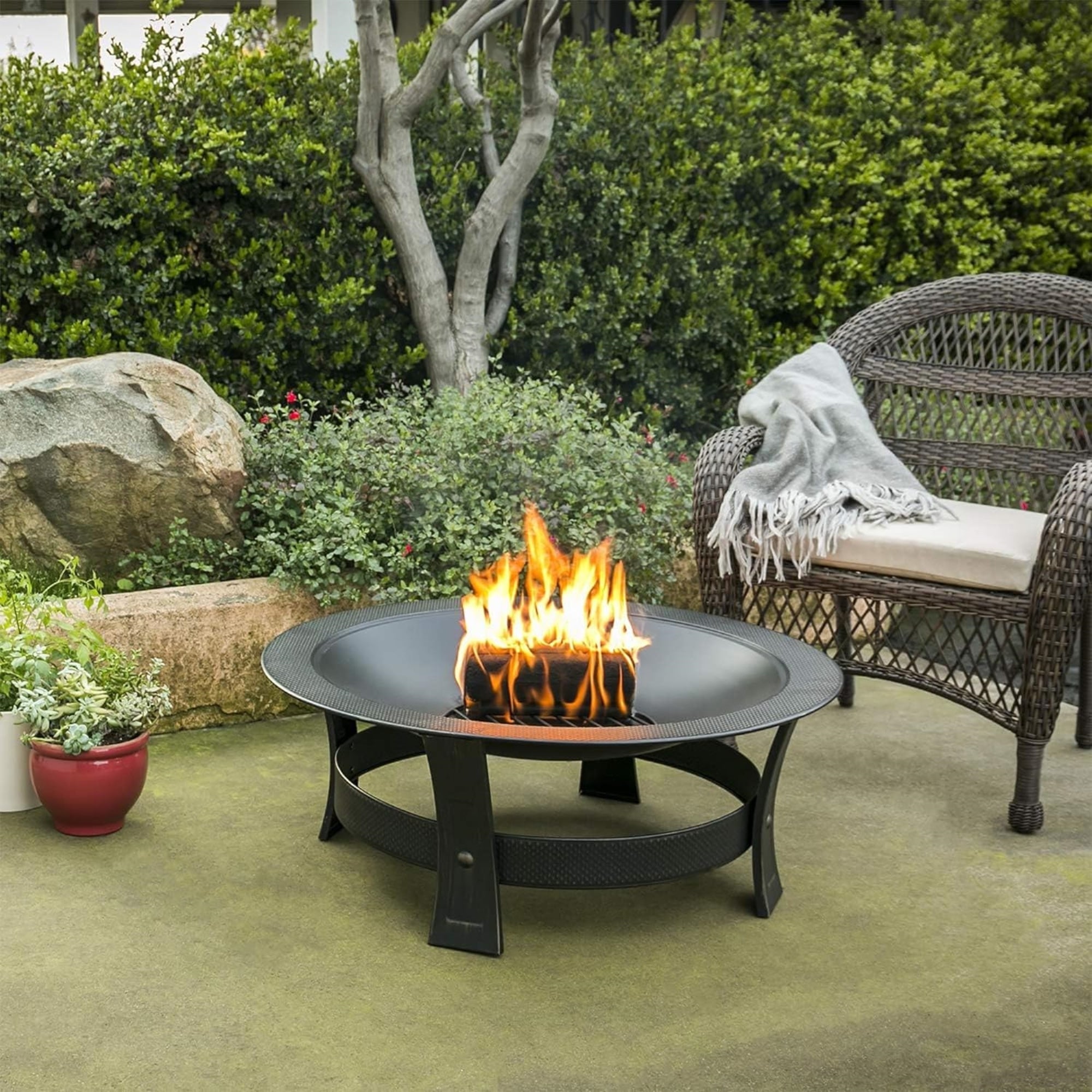 Duraflame Fast Lighting, Indoor/Outdoor Firelog, 3 Hour Burn, 4.5 lb (Pack of 6)