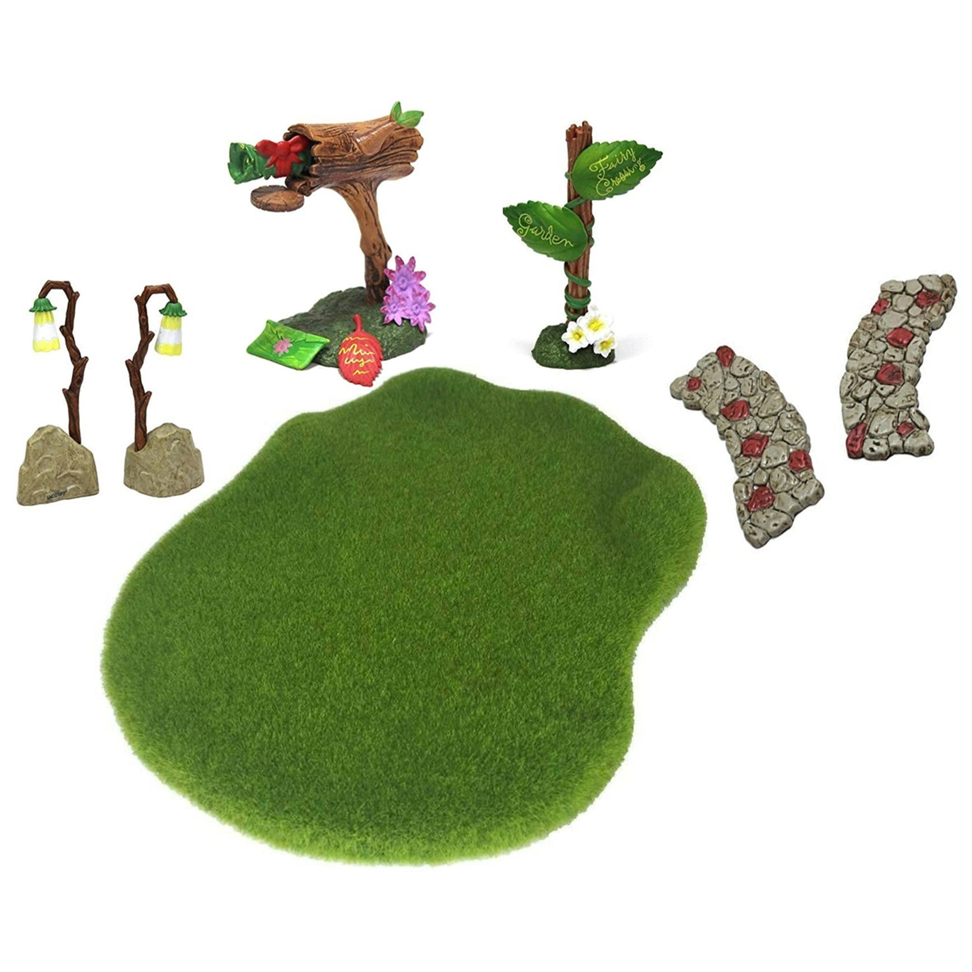 Flower Fairies Garden Secret Landscape Moss & Accessory Kit