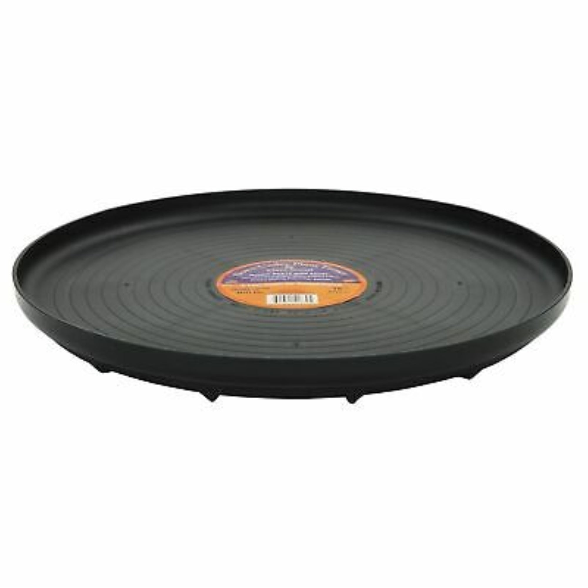 Bosmere Plant Stand Down Under Plant Turner-Saucer for 250 Pounds, Black, 16"