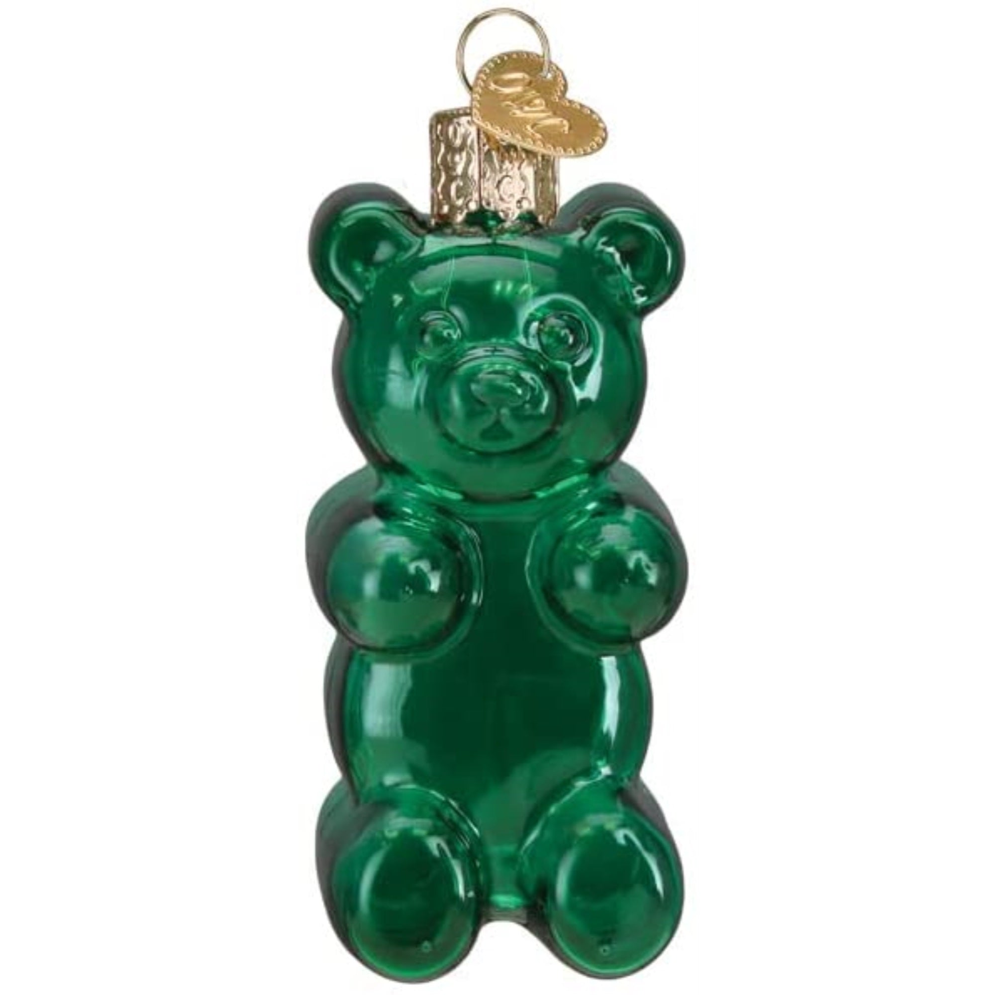 Old World Christmas Jelly Bear Set Glass Blown Ornament for Christmas Tree