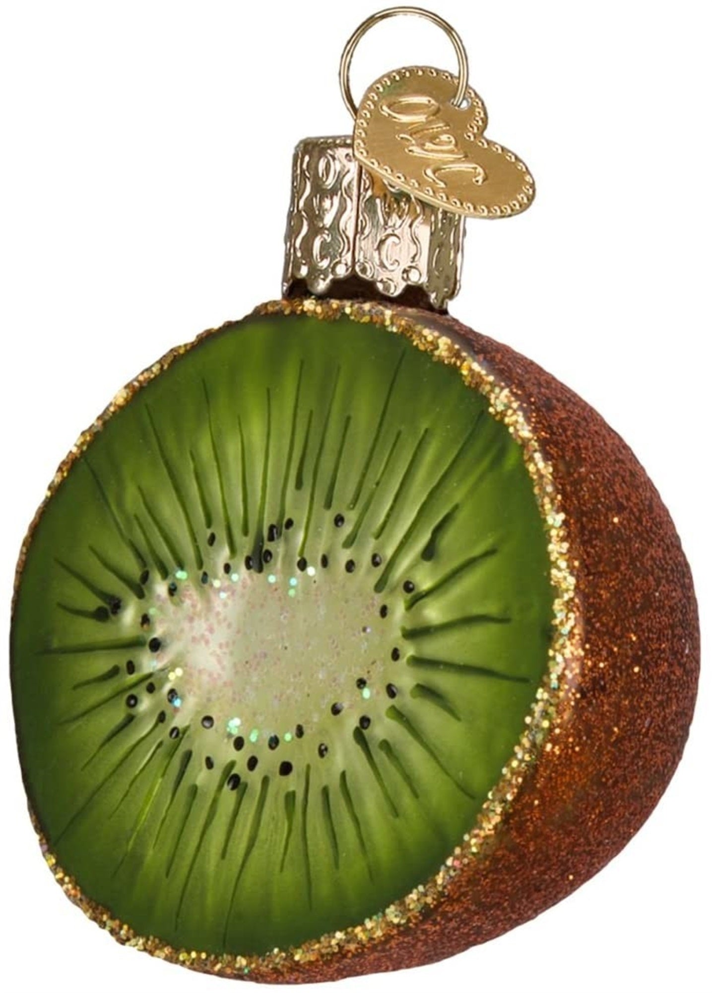Old World Christmas Kiwi Glass Blown Ornament