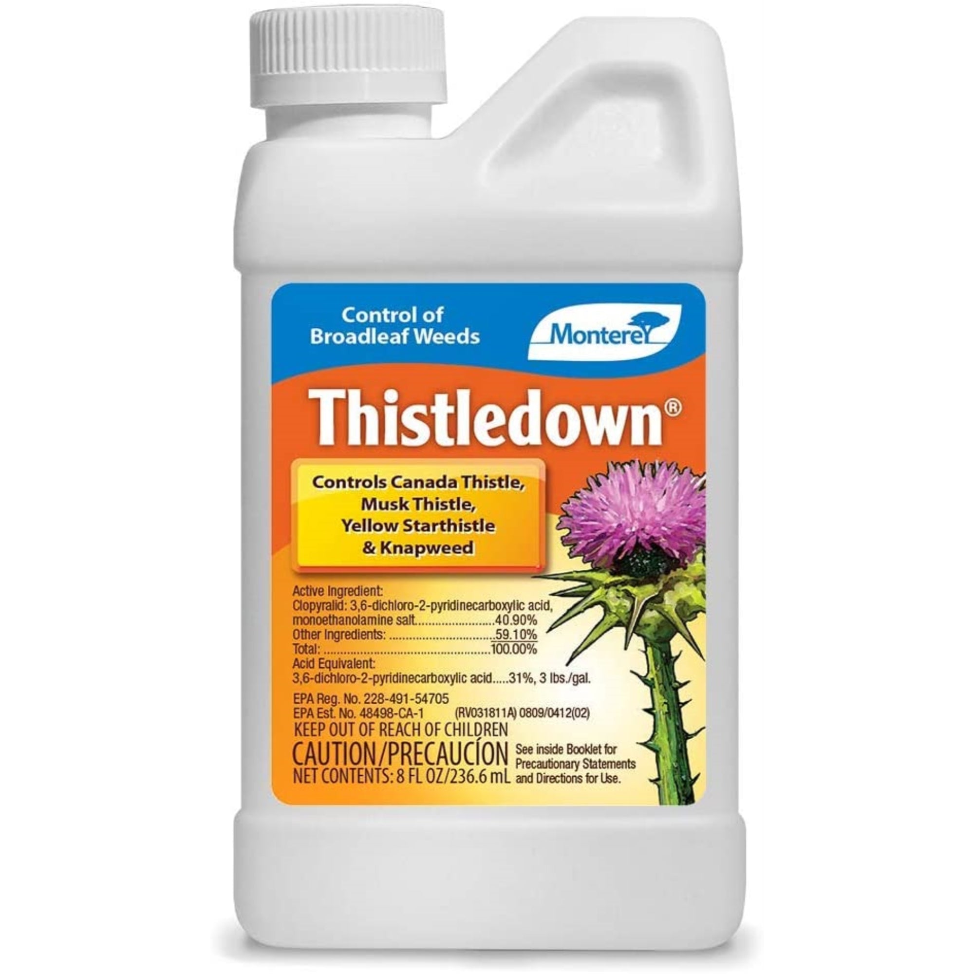 Monterey Thistledown Weed Killer Thistle and Clover Control Concentrate, 8 oz