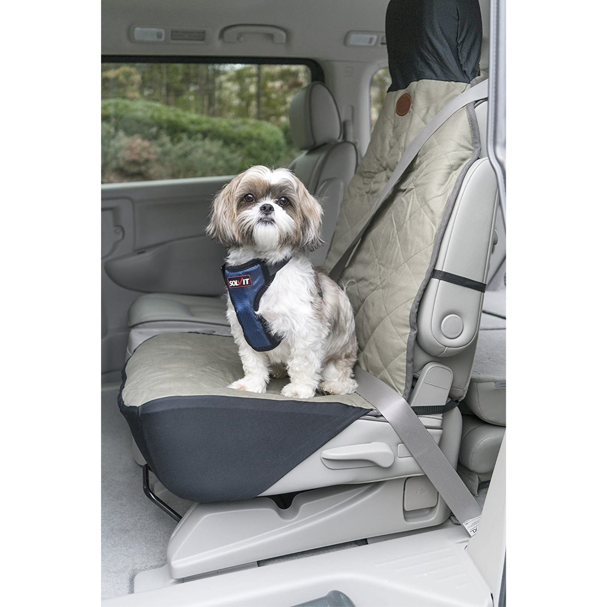 PetSafe Happy Ride Seat Cover, Waterproof, Fits Most Vehicles, Green