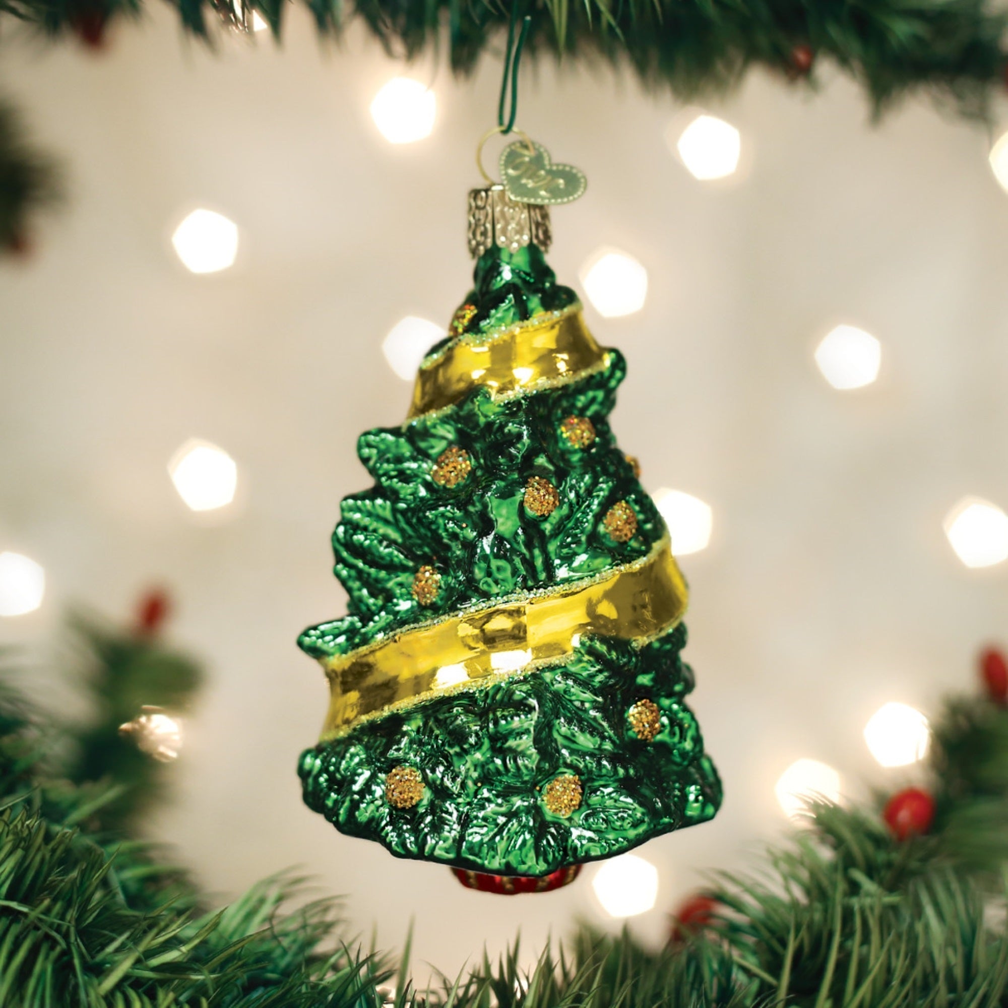 Old World Christmas Hanging Tree Ornament, Support Our Troops