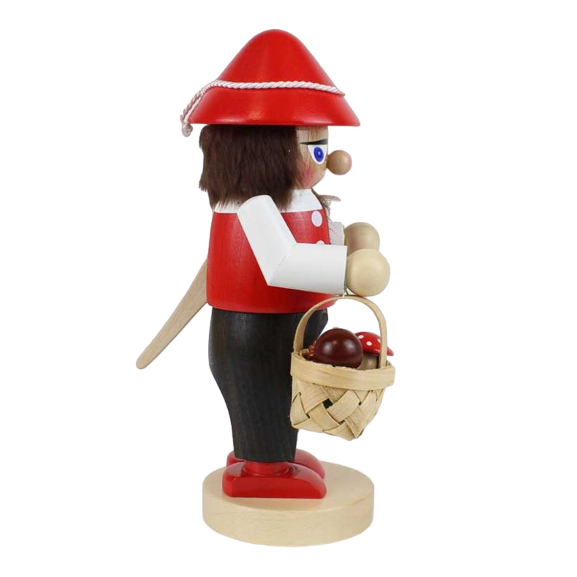 Steinbach Chubby Nutcracker Collection, Mushroom Picker, 12"
