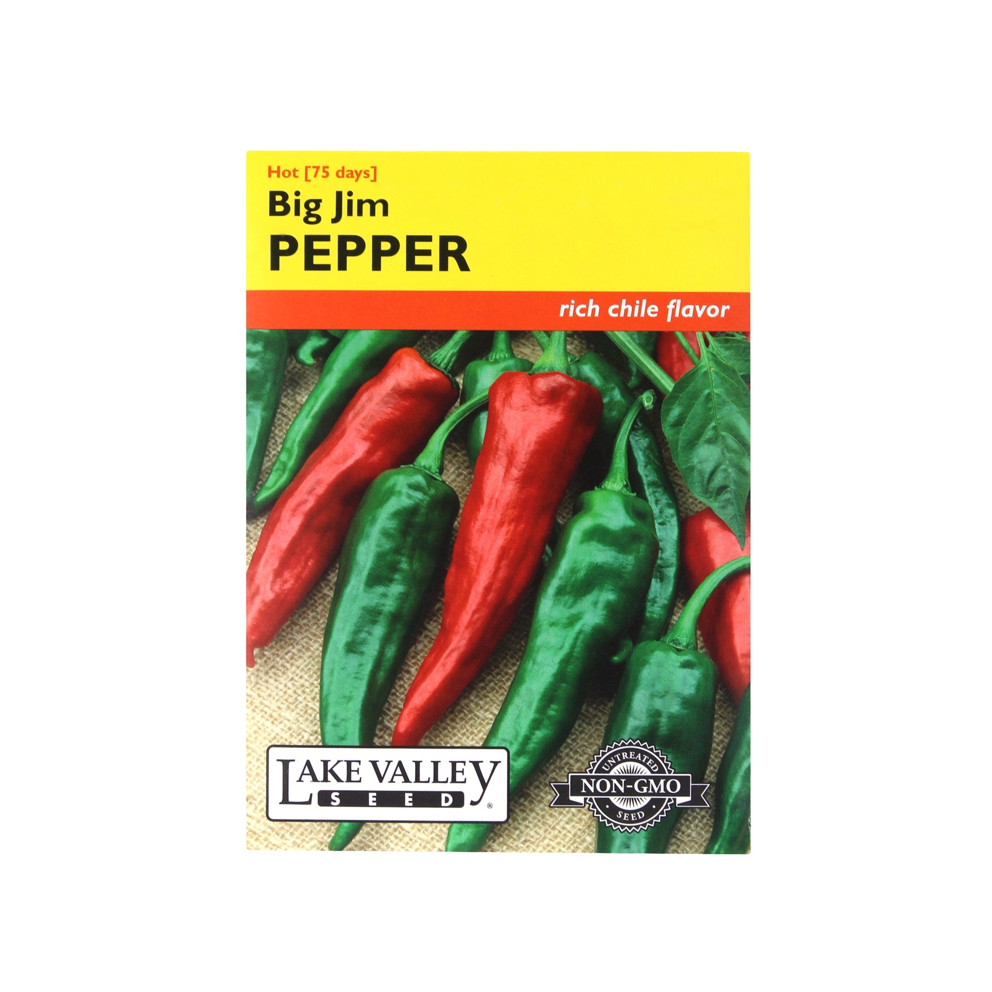 Lake Valley Seed Pepper Hot Big Jim Vegetable Seeds