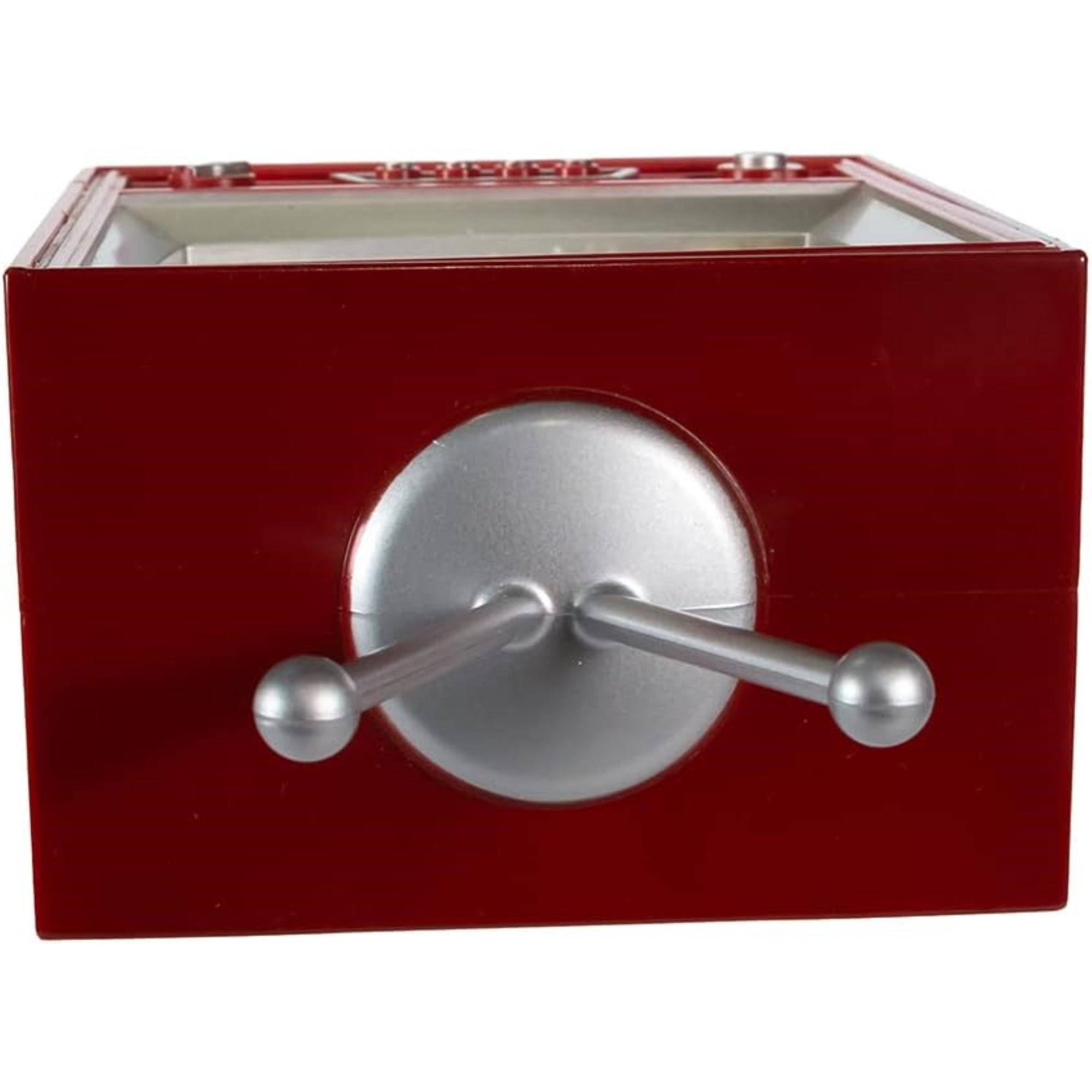 Kurt Adler Rudolph and Santa Musical TV Table Piece, Multi-Colored, 8.5"