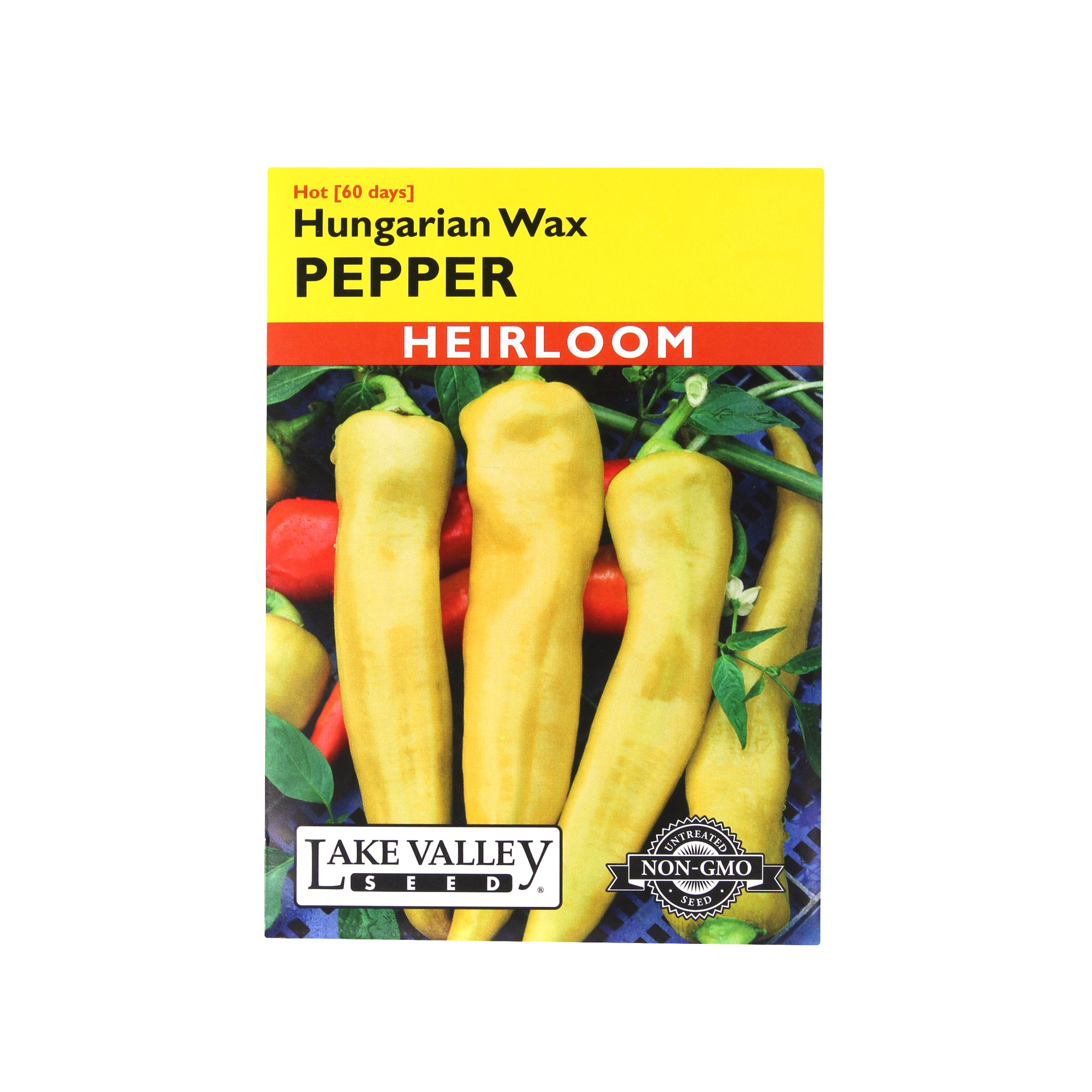 Lake Valley Seed Pepper Hot Hungarian Wax Heirloom Vegetable Seeds