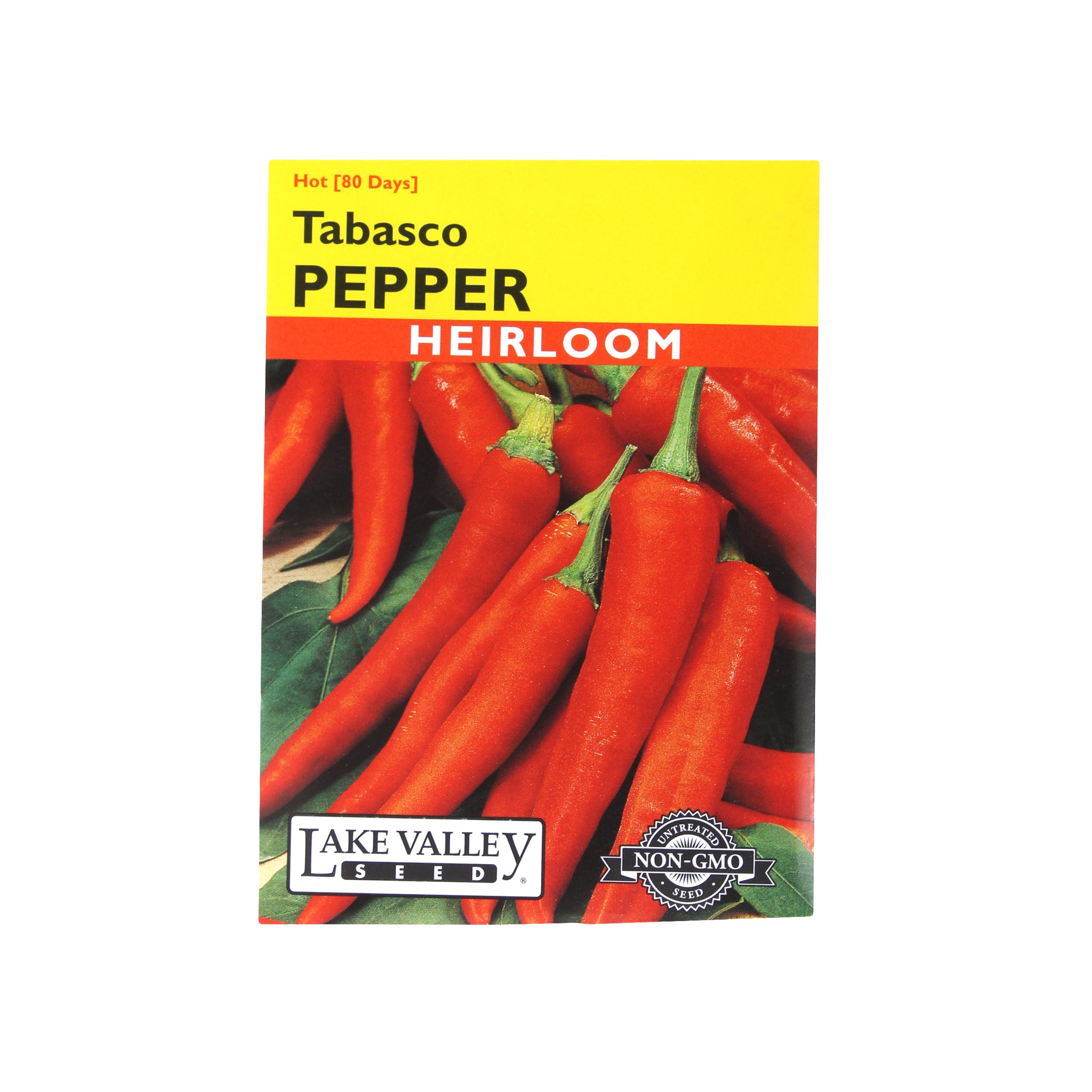 Lake Valley Seed Pepper, Hot Tabasco Heirloom, 0.30g