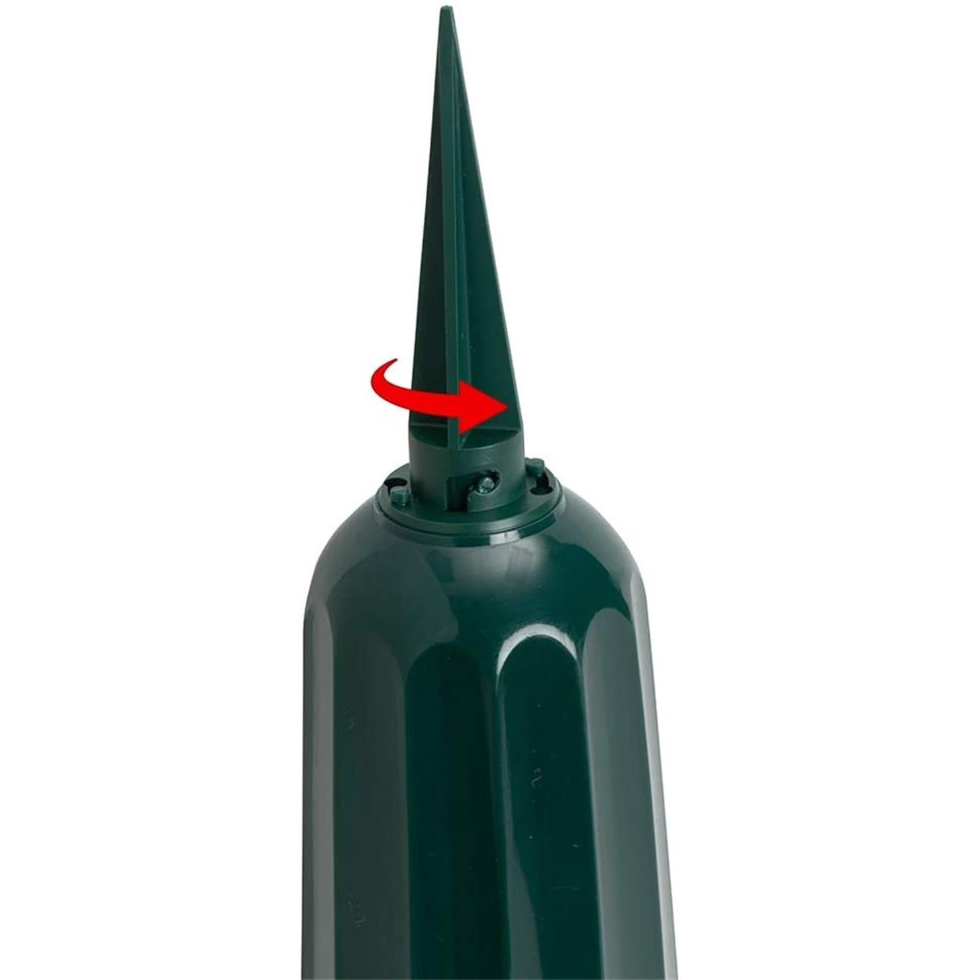 Novelty Plastic Round Bottom Memorial Vase, 9.75" H (Pack of 1)