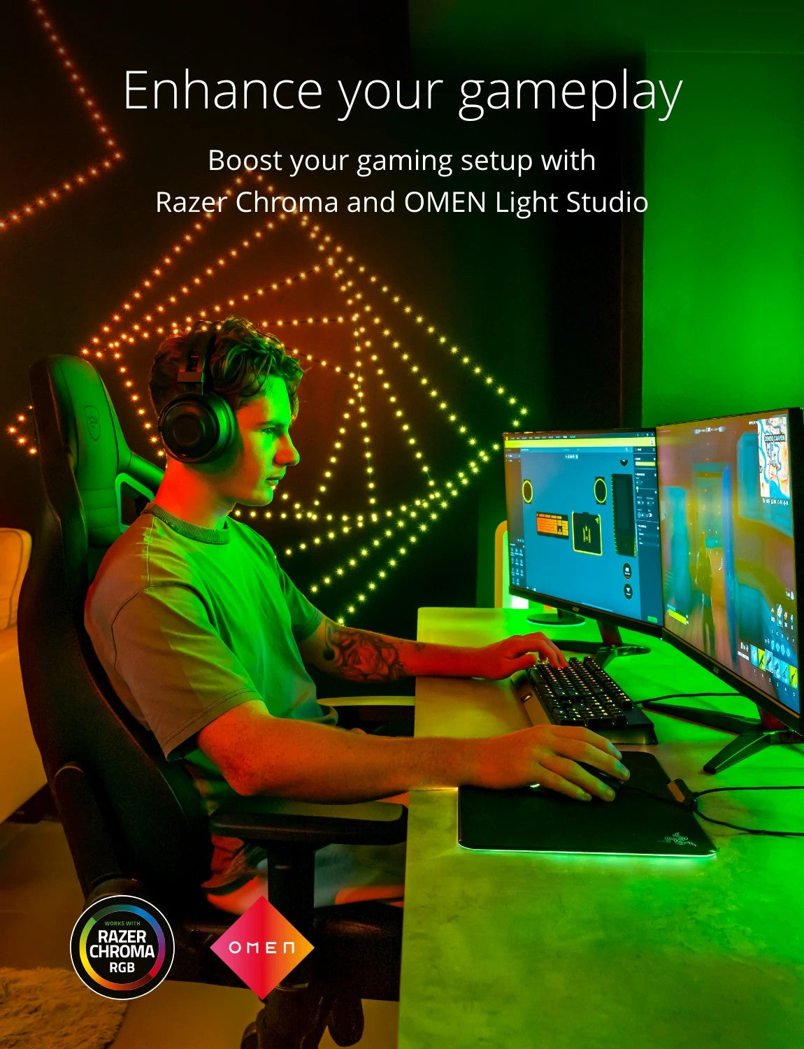 Twinkly Dots App Controlled Flexible Black Wire Light Strings Indoor and Outdoor Smart Home Lighting Decoration, Multicolor LED