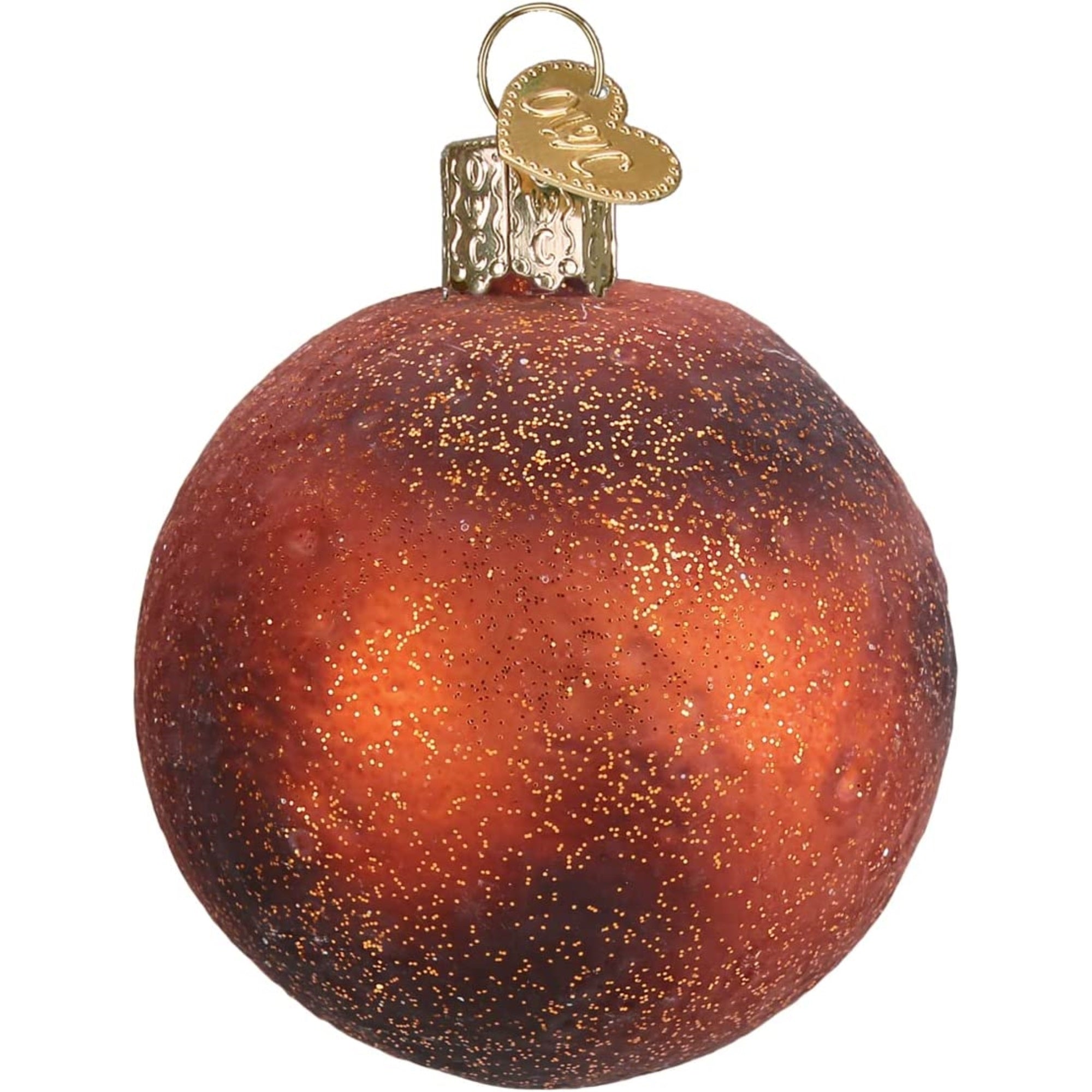 Old World Christmas Glass Blown Planet Mars Ornament, 2.5"