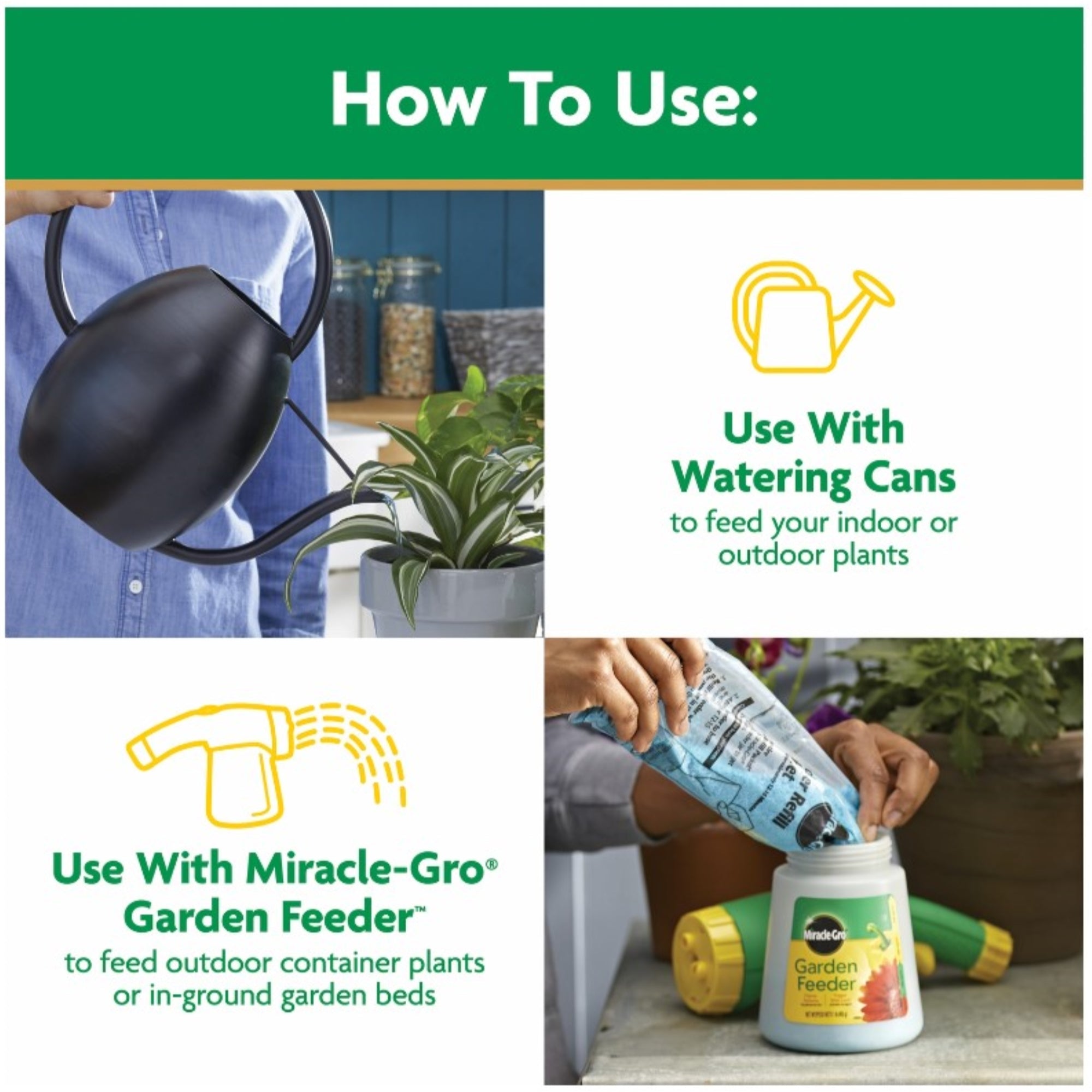 Miracle-Gro Water Soluble All Purpose Plant Food, 8 oz