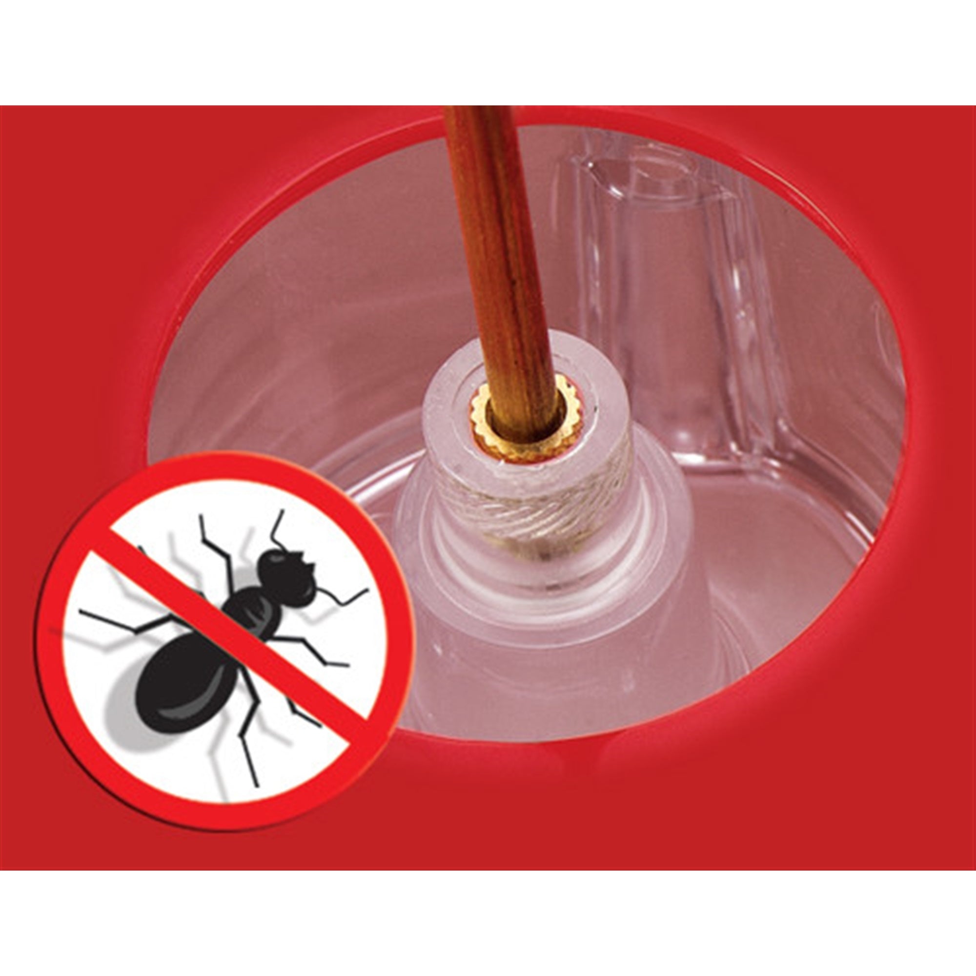 Aspects (ASP430) HummZinger Mini HighView 8 oz Hanging Hummingbird Feeder