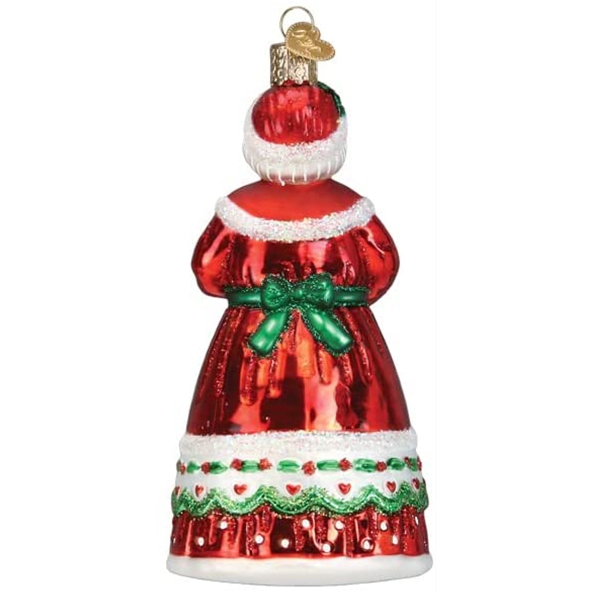 Old World Christmas Blown Glass Christmas Ornament, Mrs. Claus