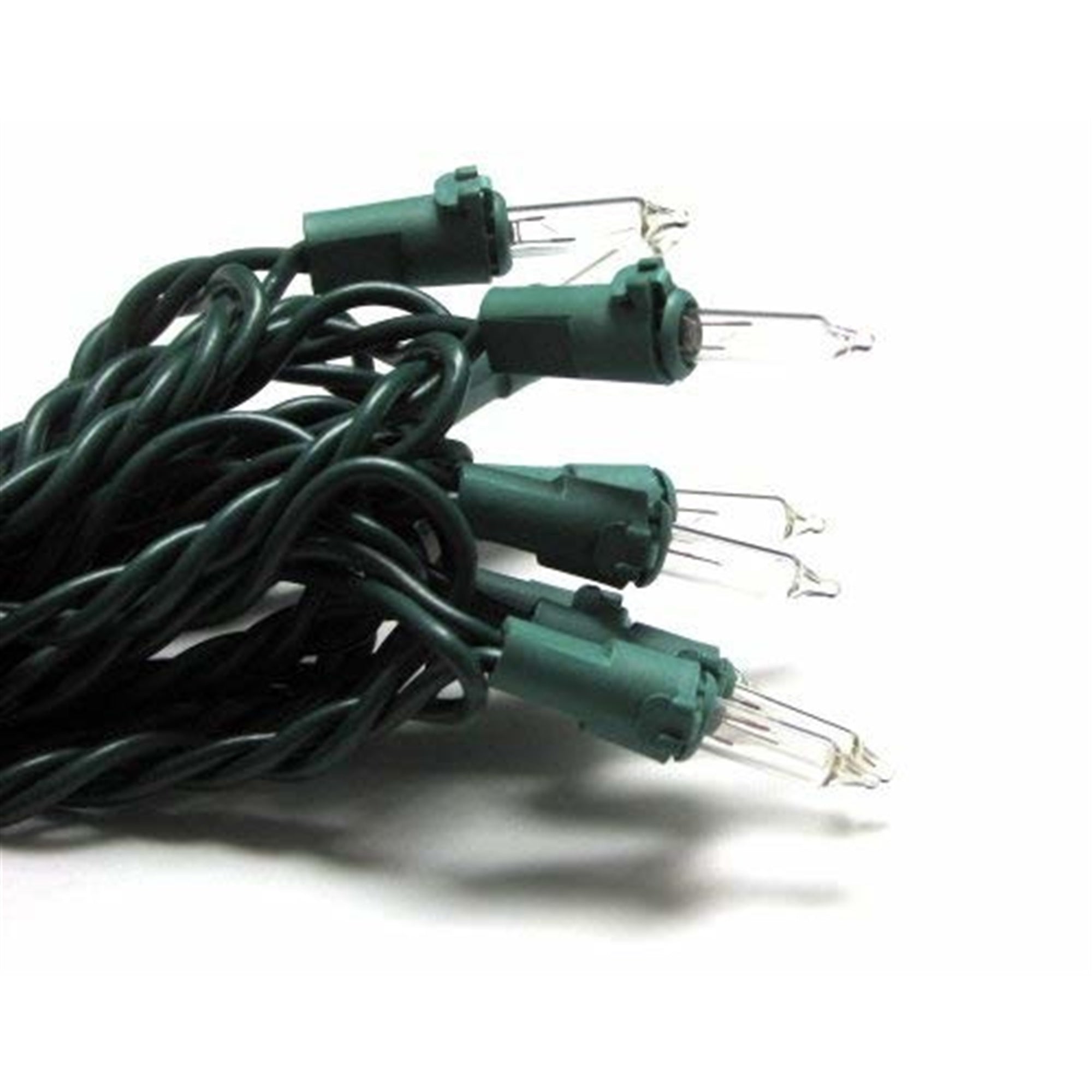 Good Tidings Indoor Outdoor Christmas Ultimate LiteLock String Lights, 100 Mini Bulbs, Green Wire,
Lighted Length 41.5’