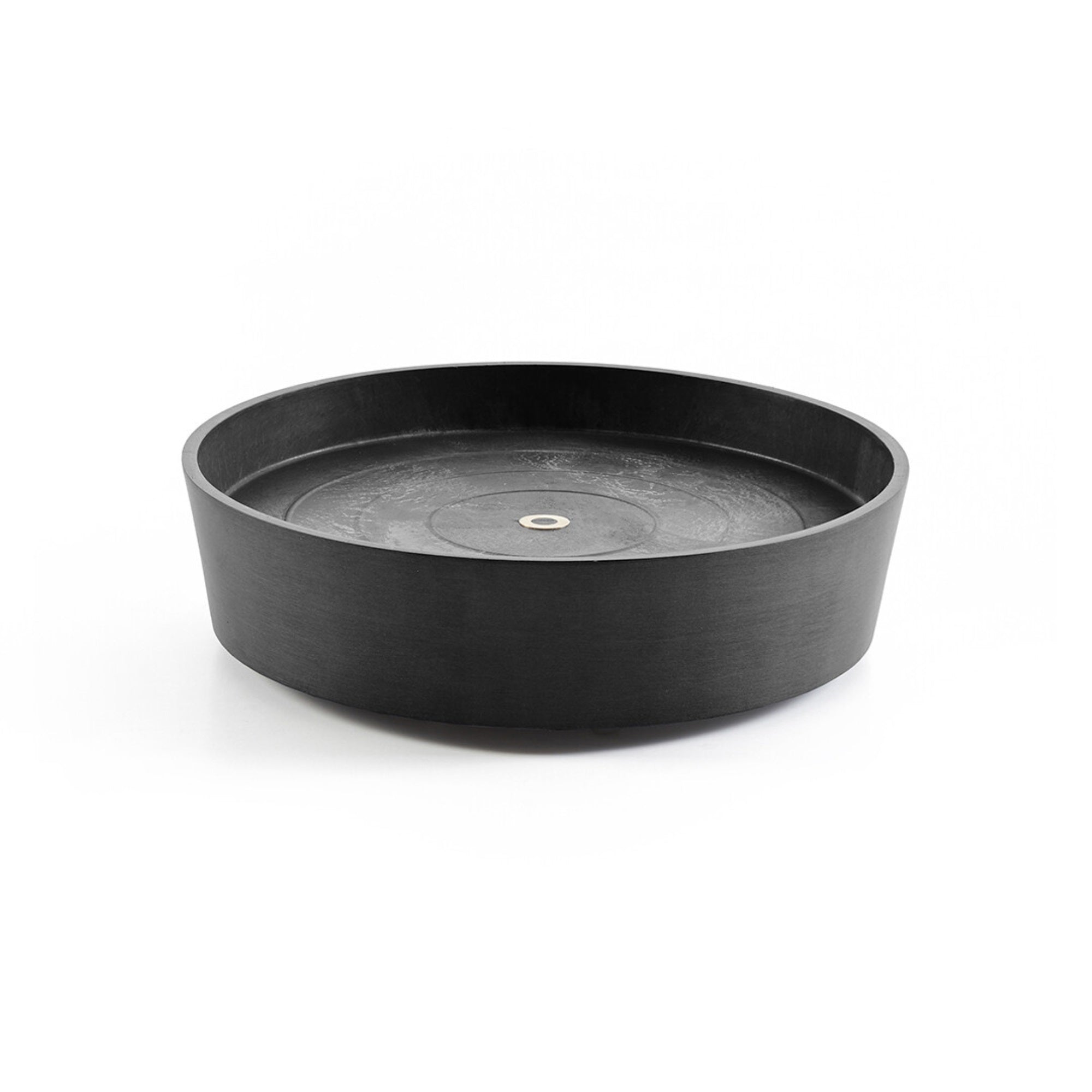 Ecopots Recycled Plastic Round Flower Pot Planter Saucer with Wheels