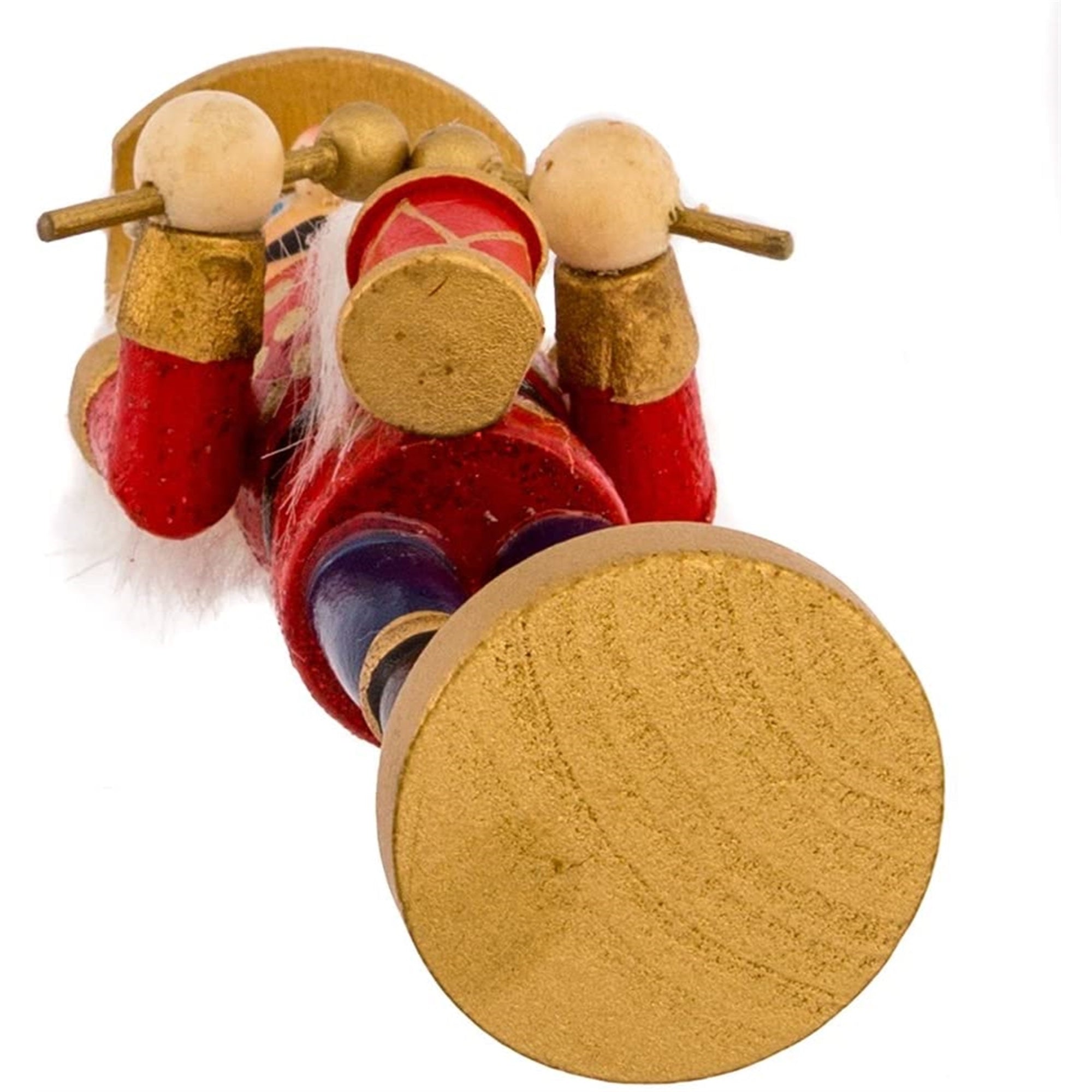 Kurt Adler 5" Wooden Nutcracker Ornaments, Set of 4