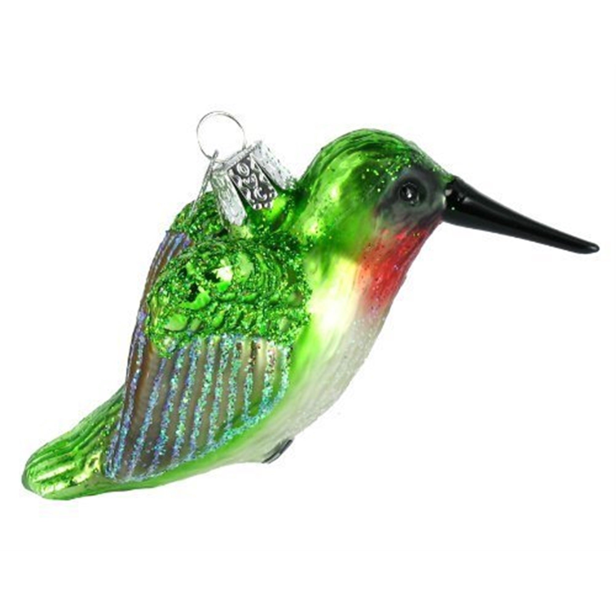 Old World Christmas Glass Blown Hummingbird Hanging Ornament
