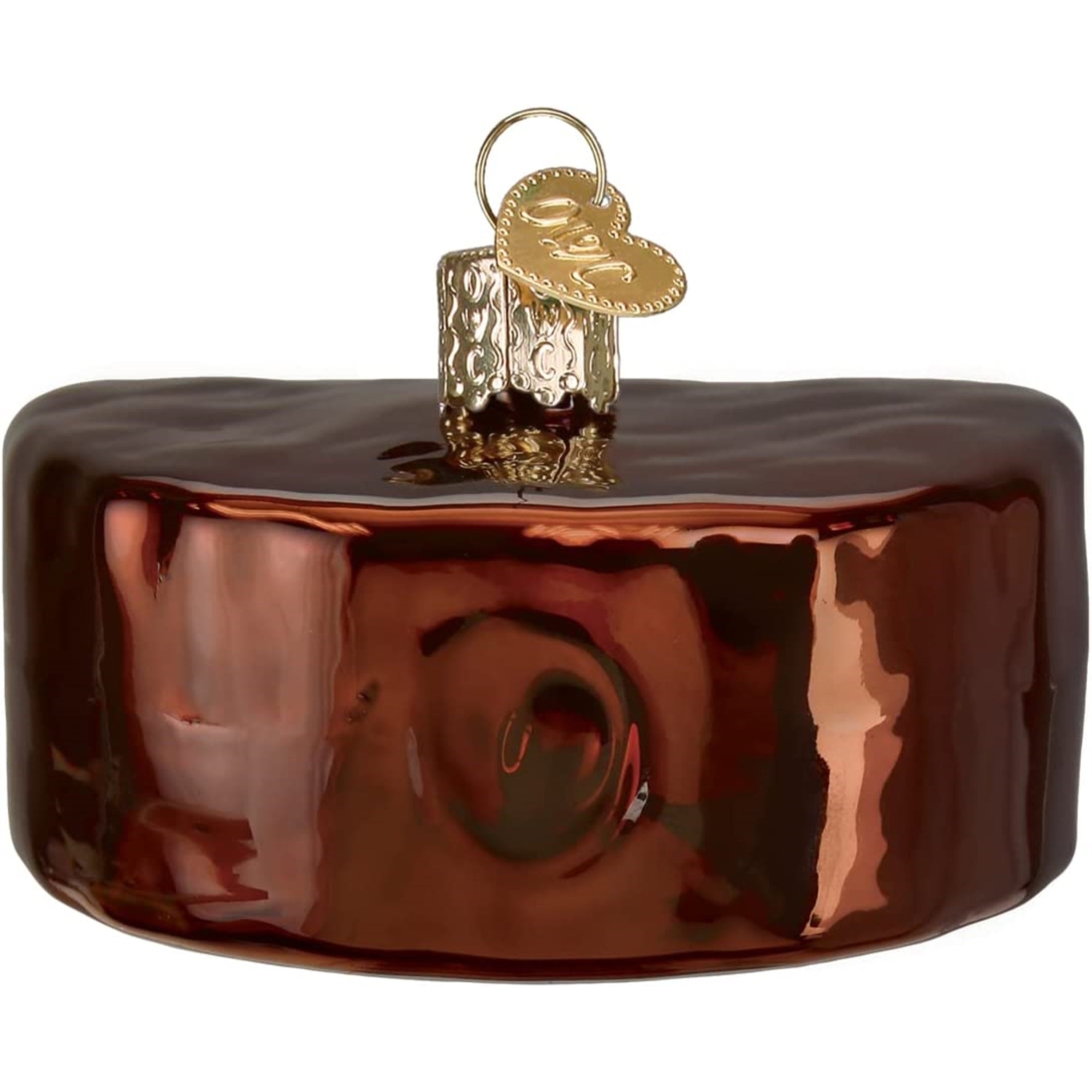 Old World Christmas Glass Blown Hostess Ding Dong Treat, 3"