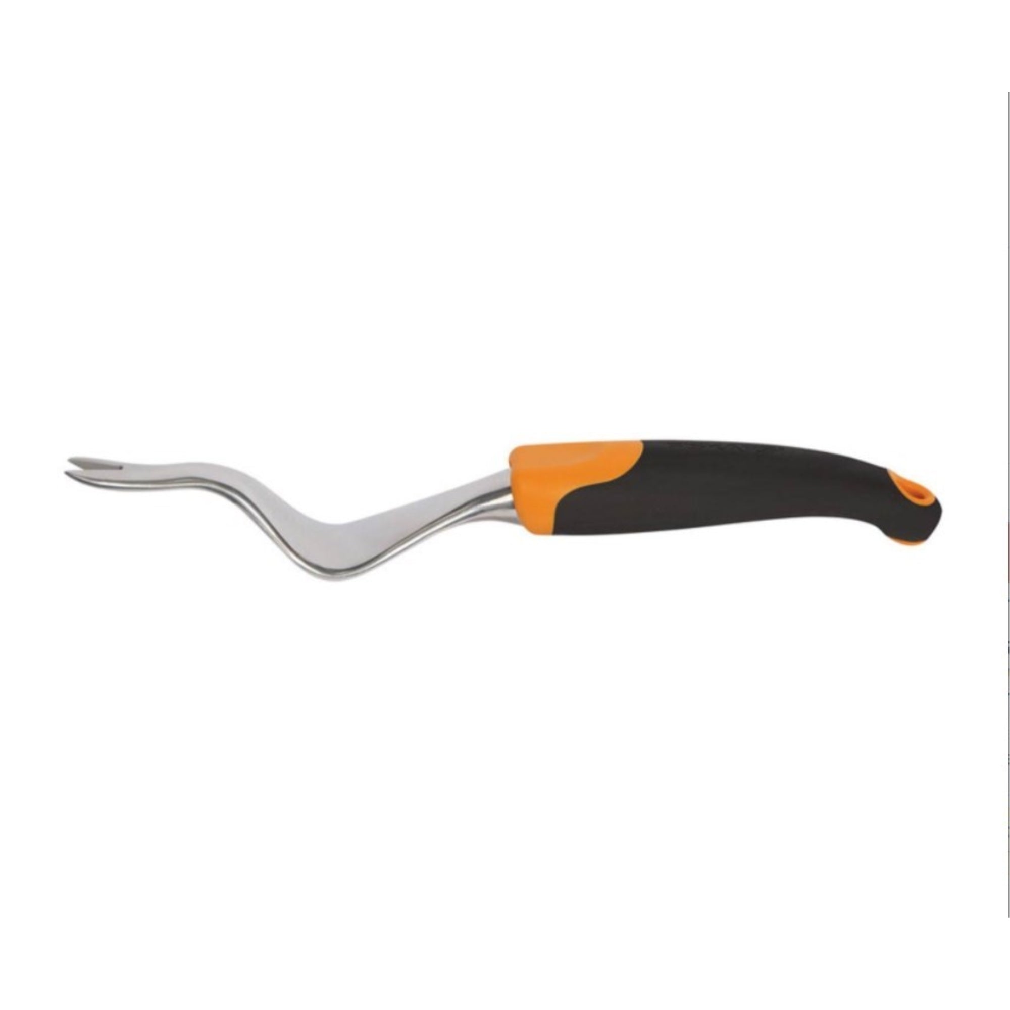 Fiskars Ergo Cast Iron Head Weeder Tool, Soft Grip Ergonomic Handle