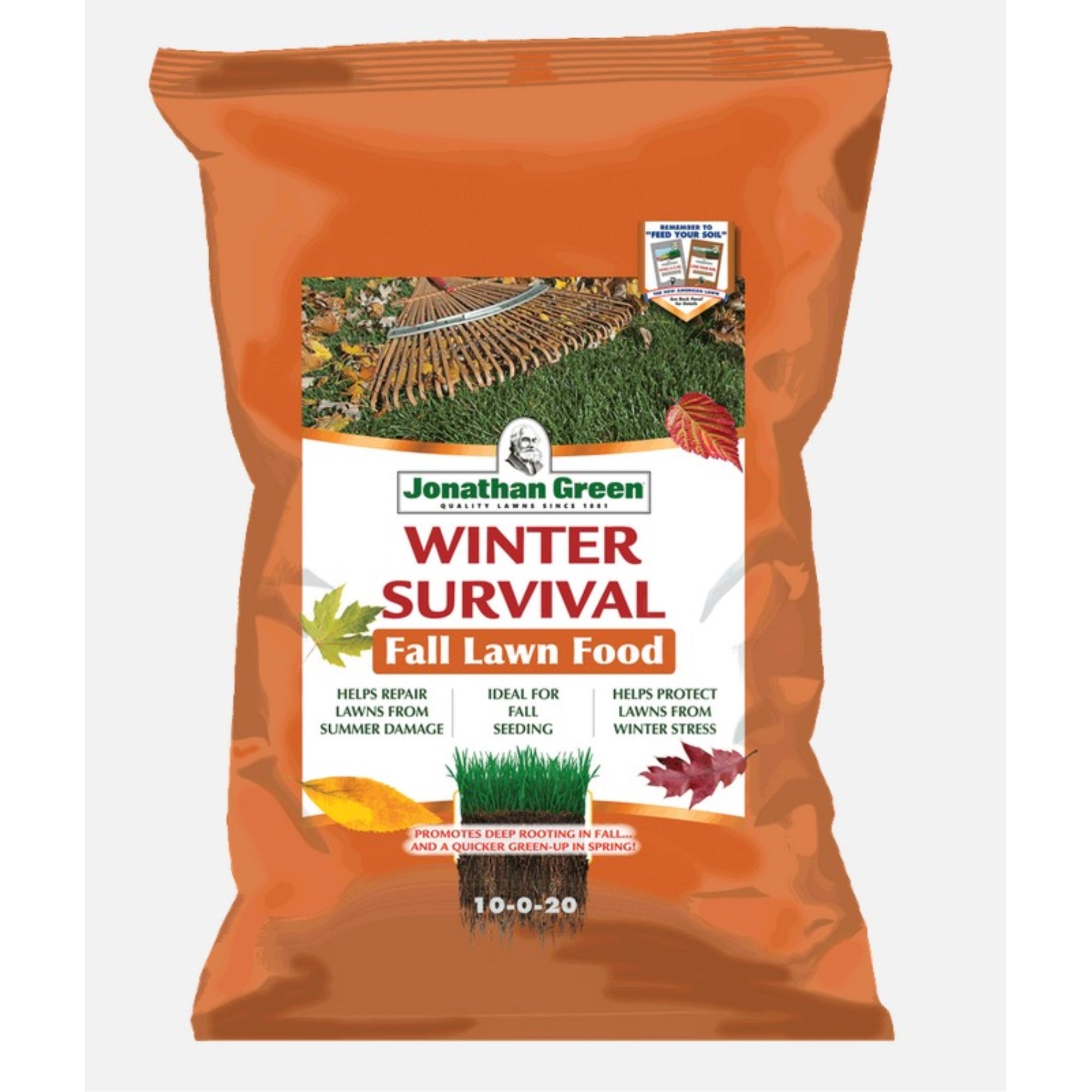 Jonathan Green Annual Lawn Care Program for Acidic Soil, 5M (Covers 5,000 sq ft) Pack of 4
