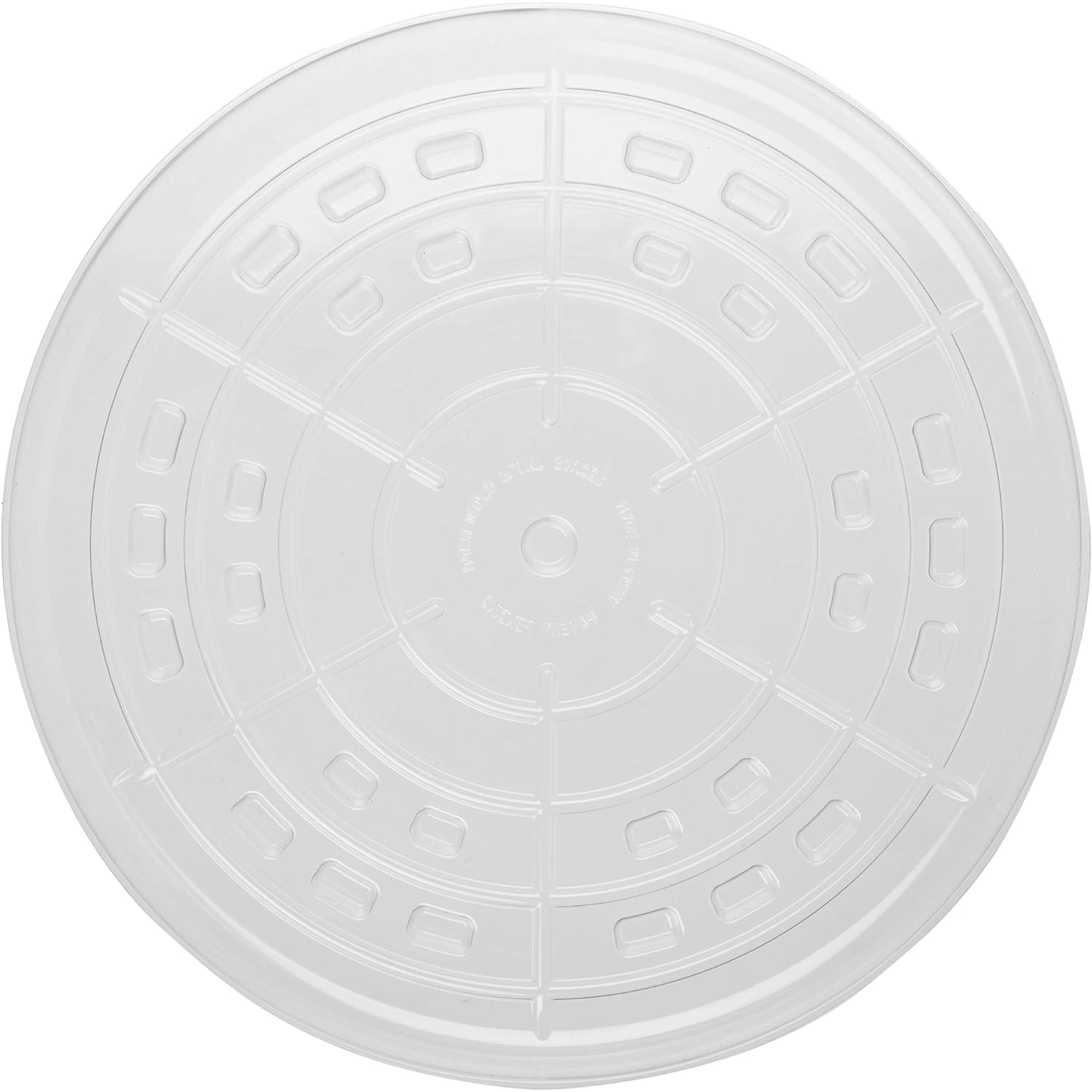 Bosmere Clear Down Under Plastic Plant Saucer, 21"