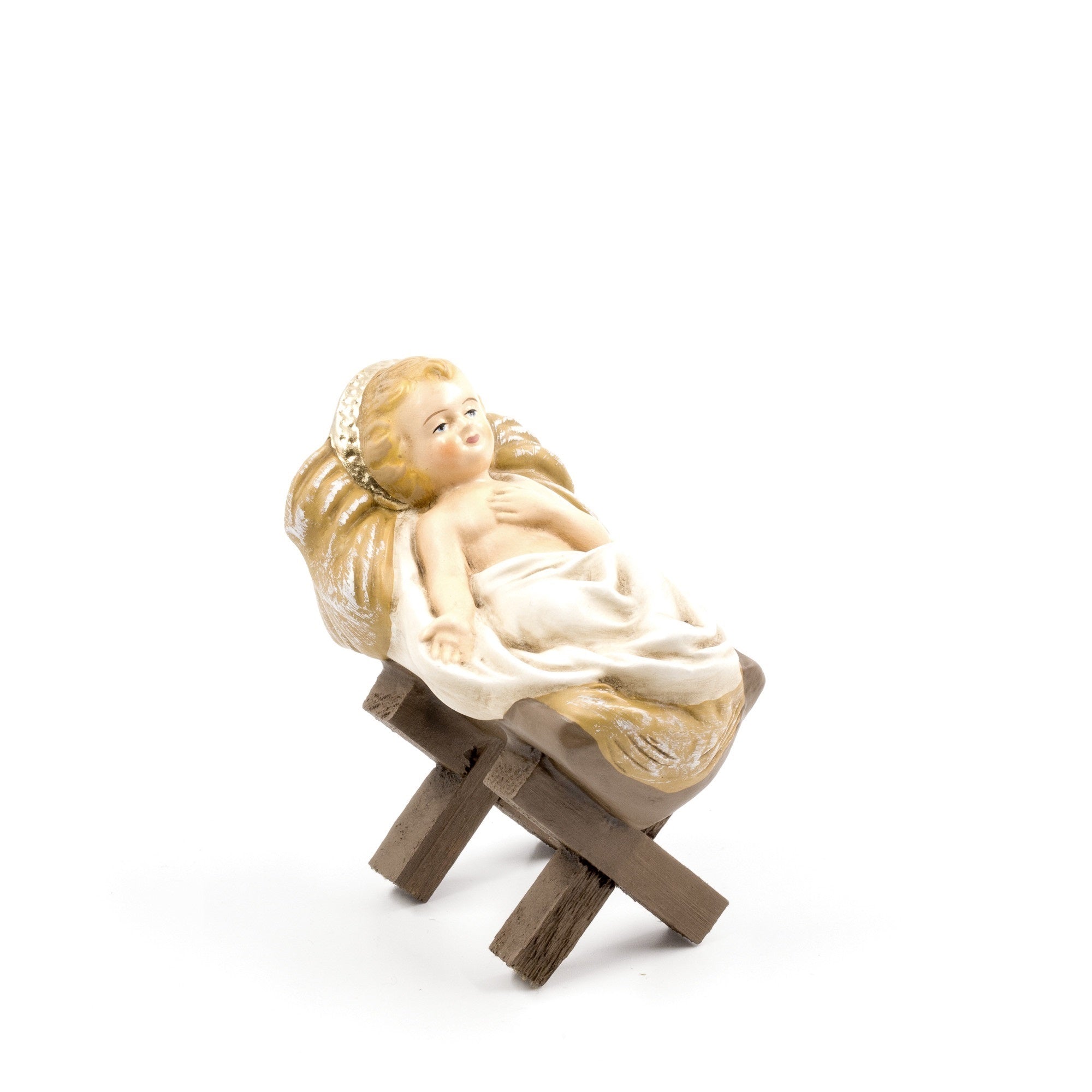 Marolin Manufaktur 12-Piece Nativity Set, Figures with Infant Jesus, 4.5"