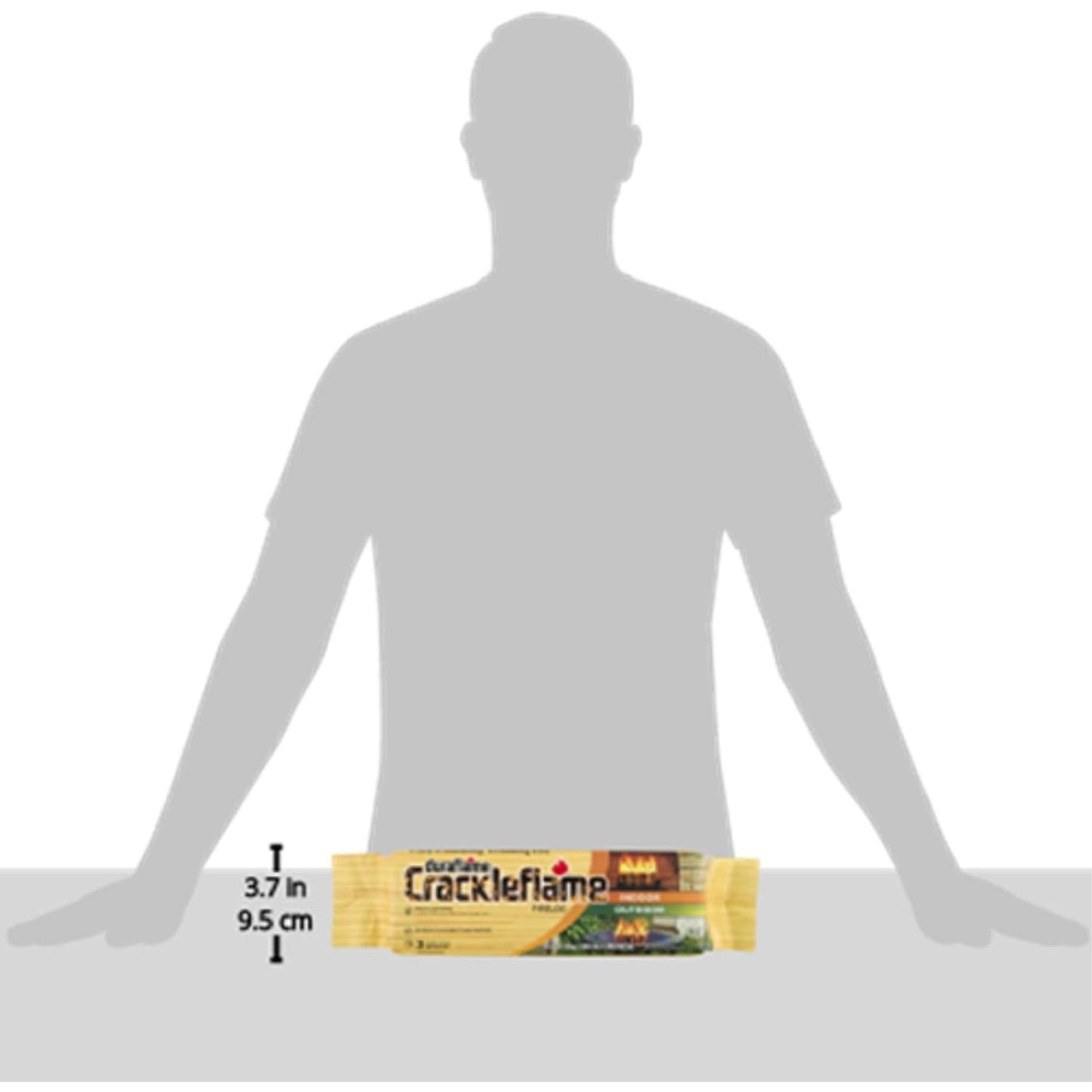 Duraflame Crackleflame 4.5lb Indoor Outdoor Firelogs (Pack of 4)