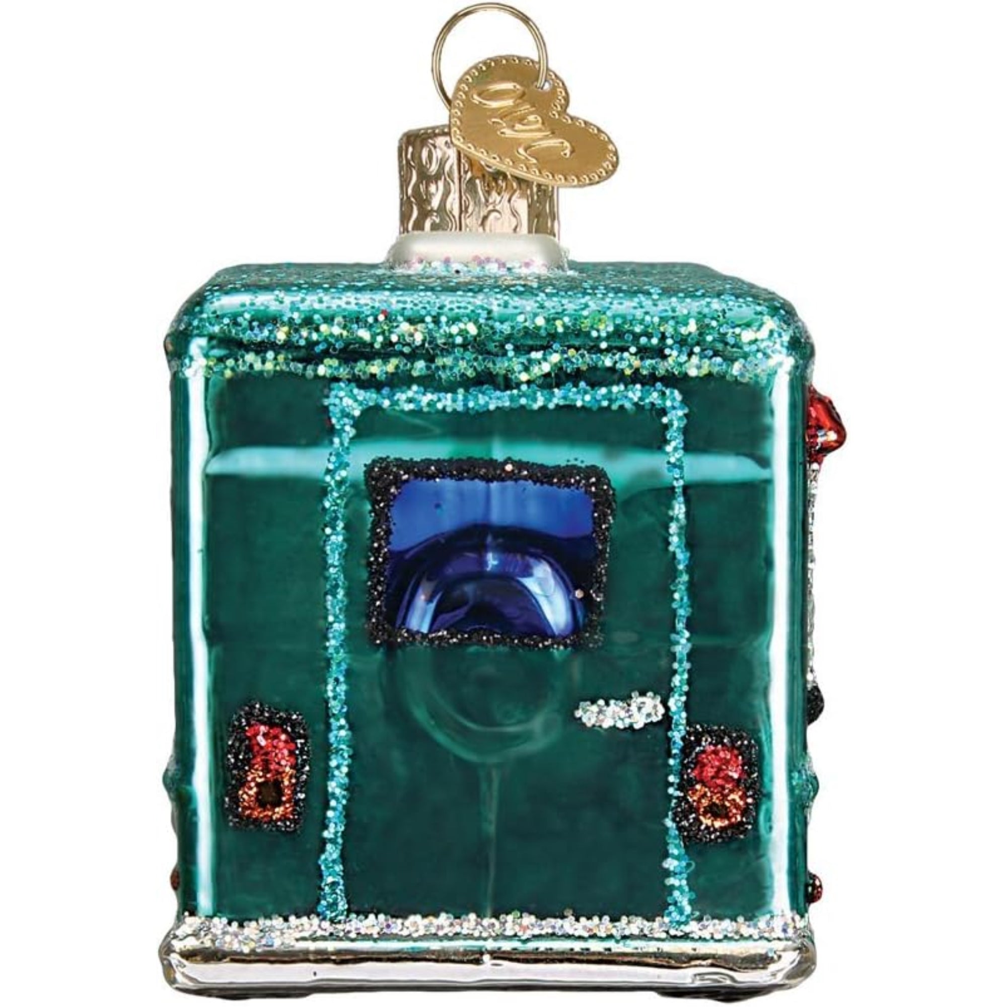 Old World Christmas Glass Blown Ornament for Christmas Tree, Food Truck (with OWC Gift Box)
