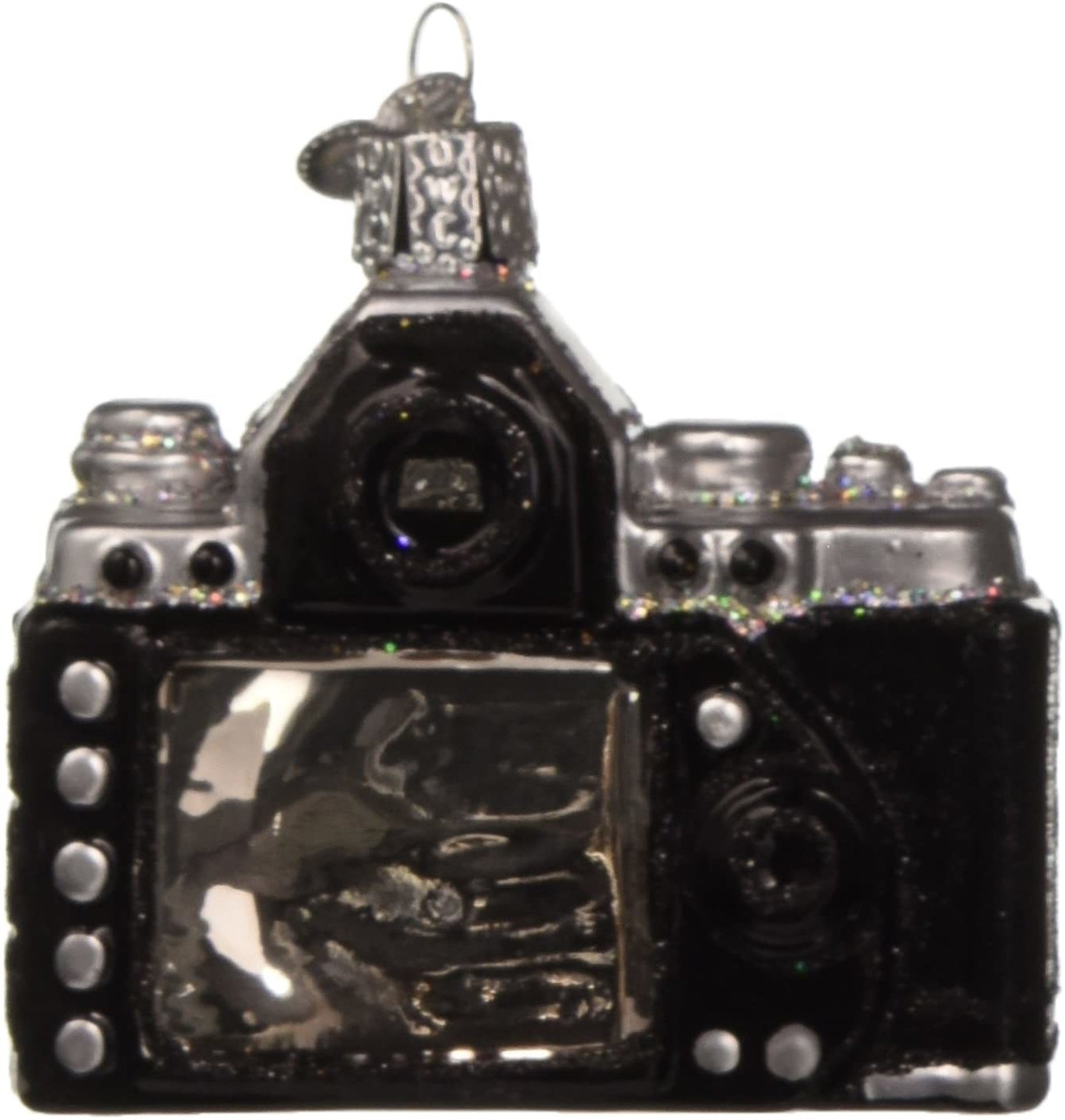 Old World Christmas Blown Glass Christmas Ornament, Camera