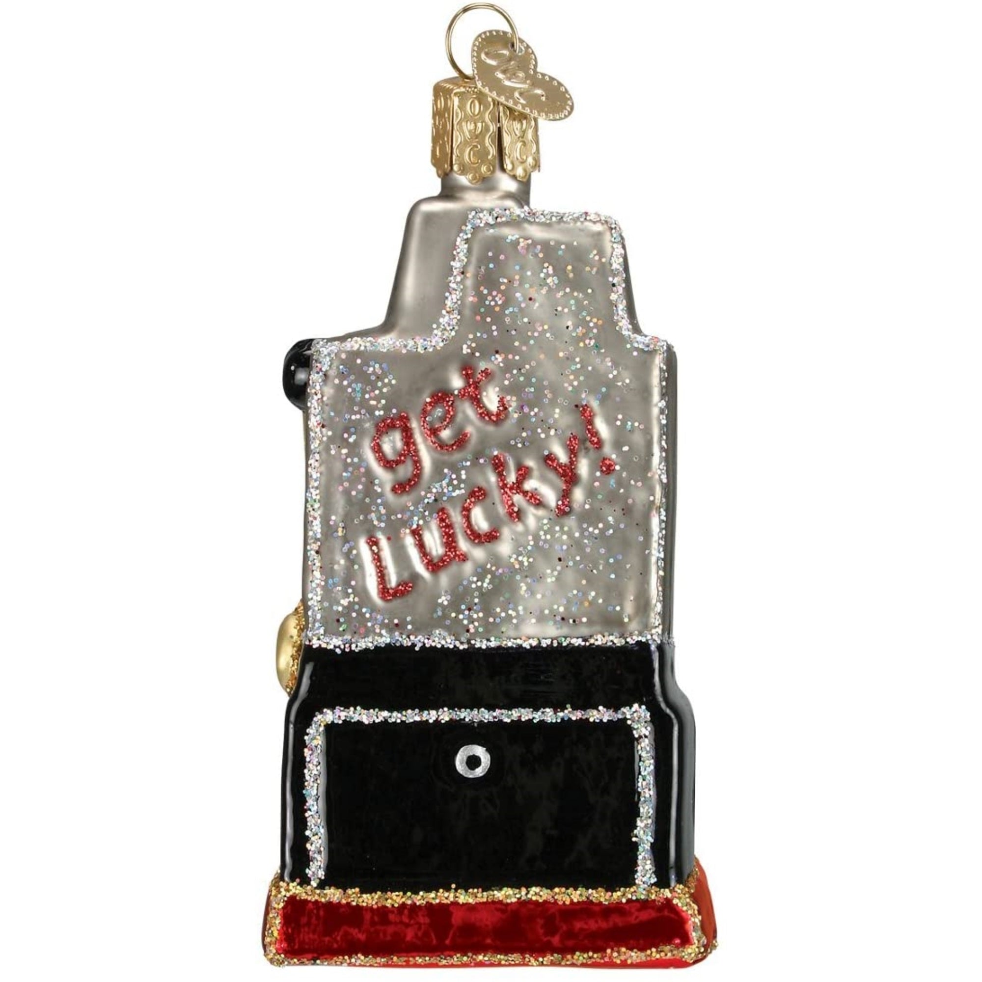 Old World Christmas Glass Blown Tree Ornament, Slot Machine