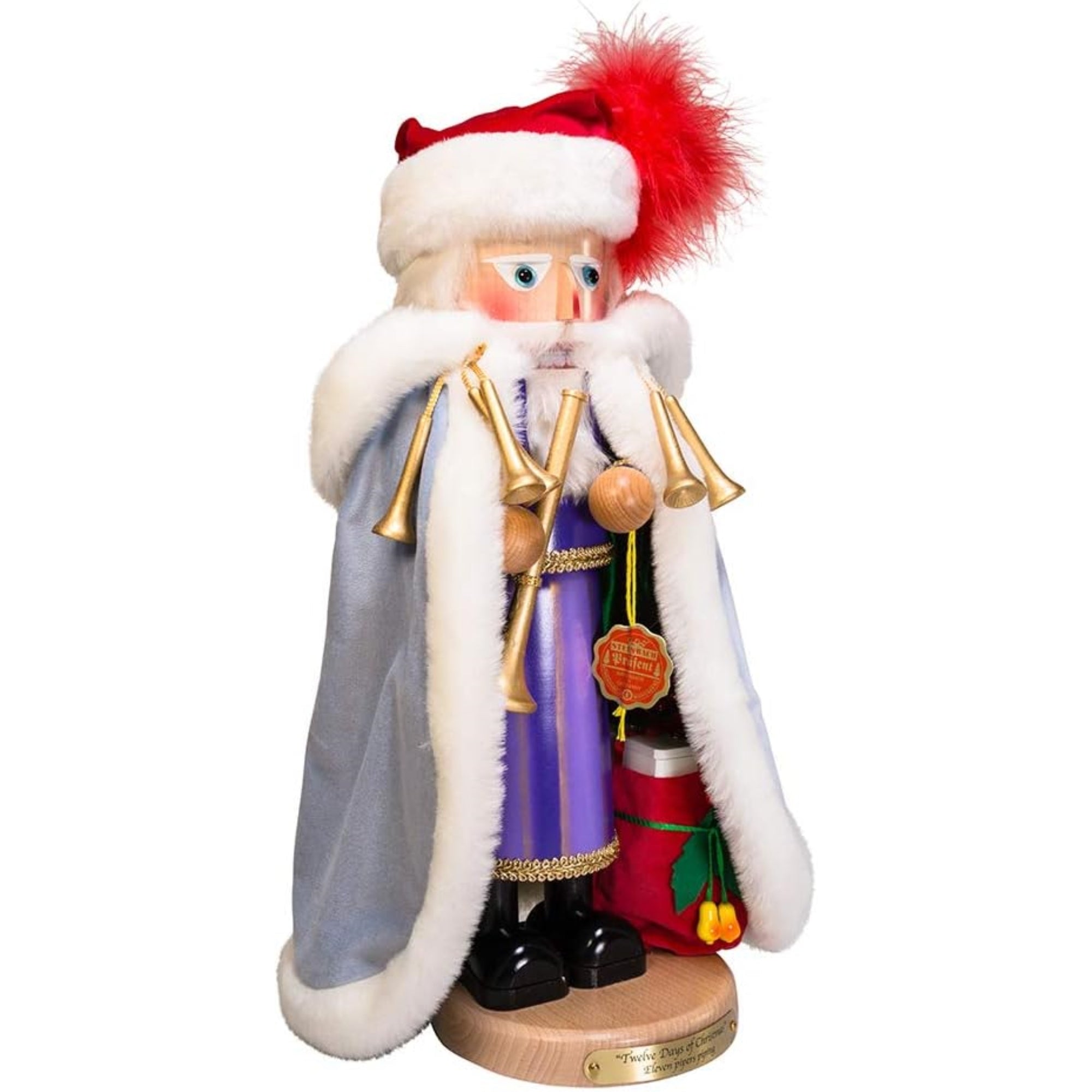 Steinbach Limited Edition Eleven Pipers Piping Nutcracker, 18"