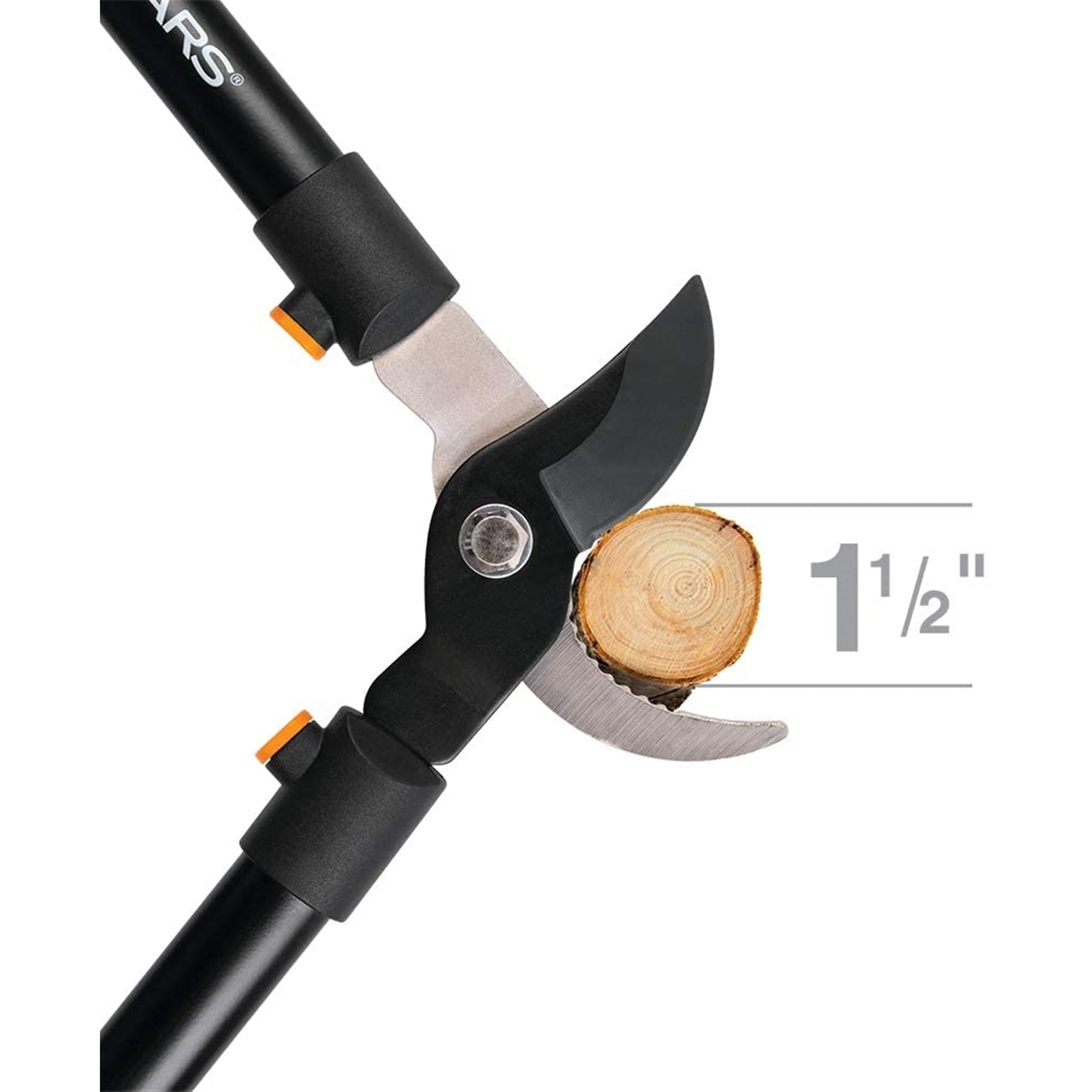 Fiskars Steel Blade Bypass Lopping Shears with Softgrip Handle, 28"