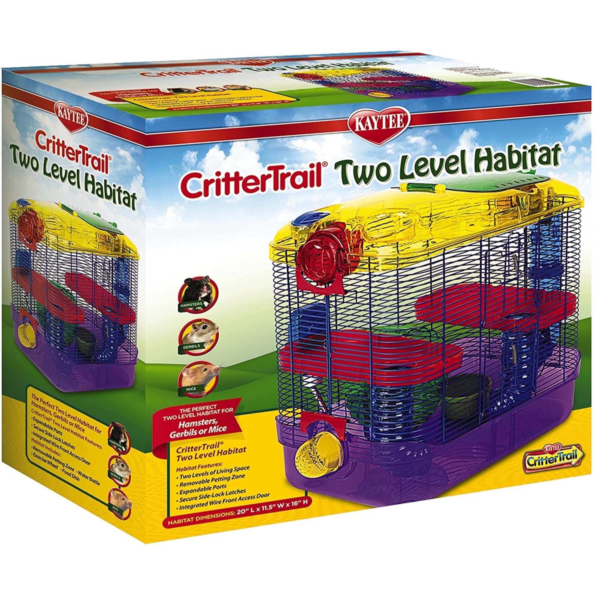 Kaytee Crittertrail Two Level Habitat
