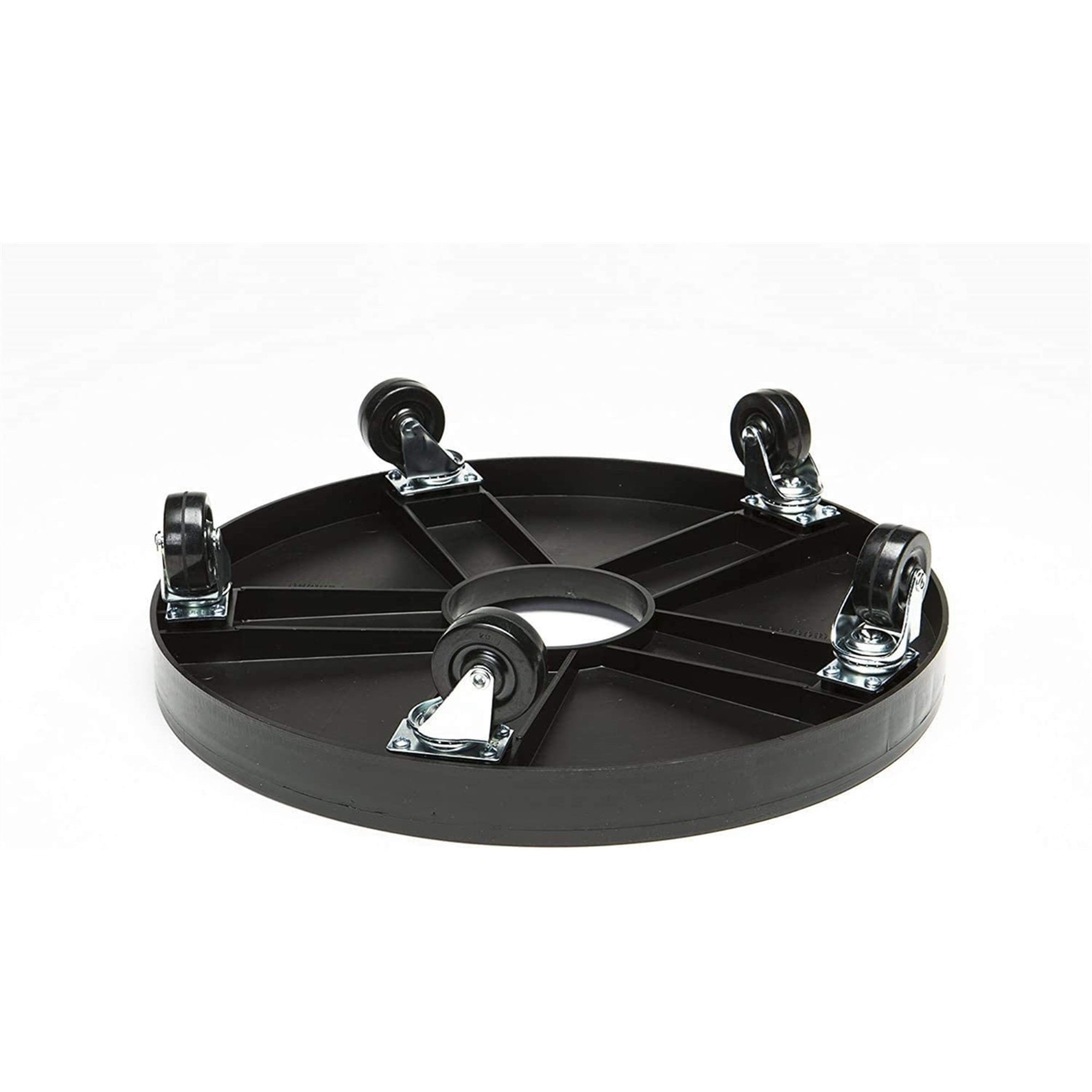 DeVault Plant Dolly/Caddy Black With Hole, 16"