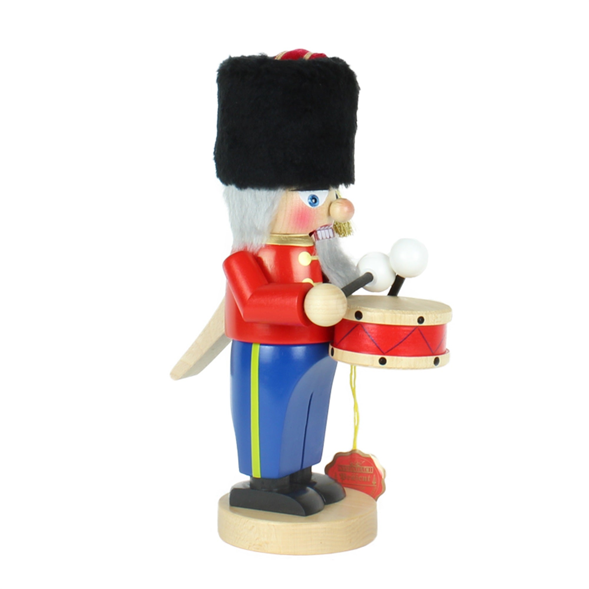Kurt Adler Steinbach Chubby Nutcracker Collection, Drummer, 12"