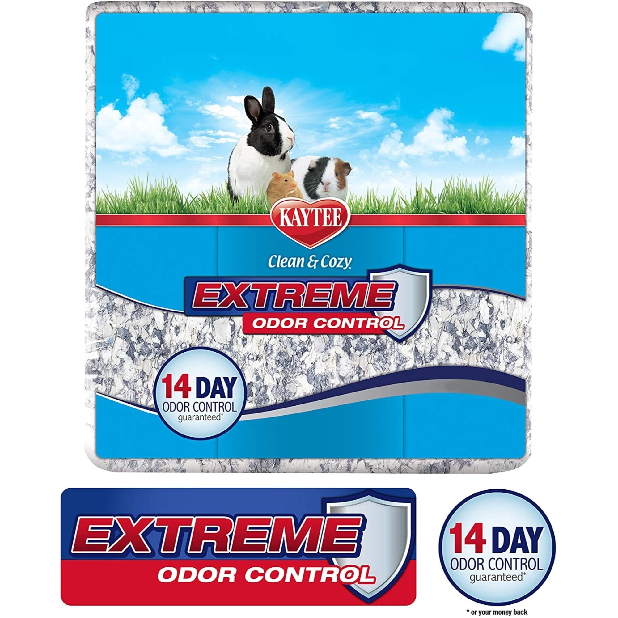 Kaytee Clean and Cozy Small Pet Bedding Extreme Odor Control, 65 Liters