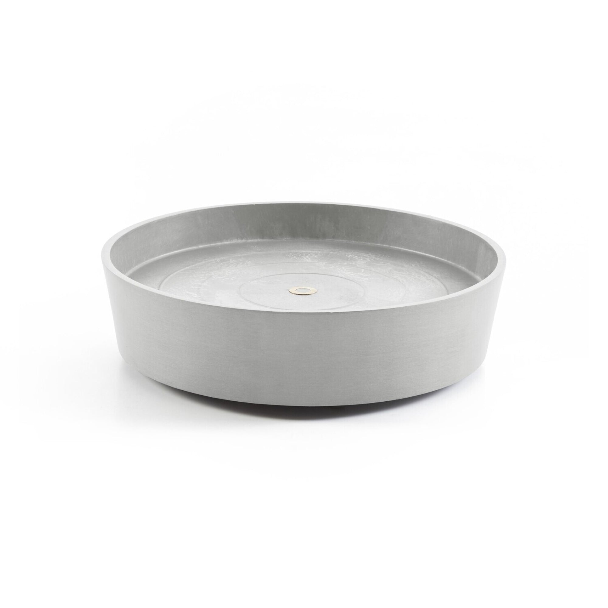 Ecopots Recycled Plastic Round Flower Pot Planter Saucer with Wheels