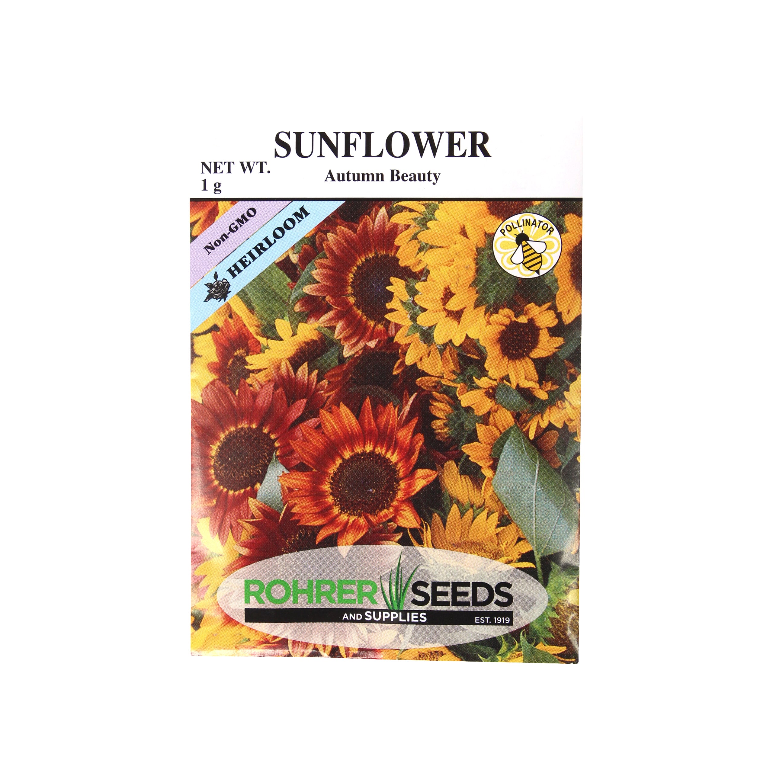 Roherer Seeds Sunflower, Autumn Beauty, 1 gram