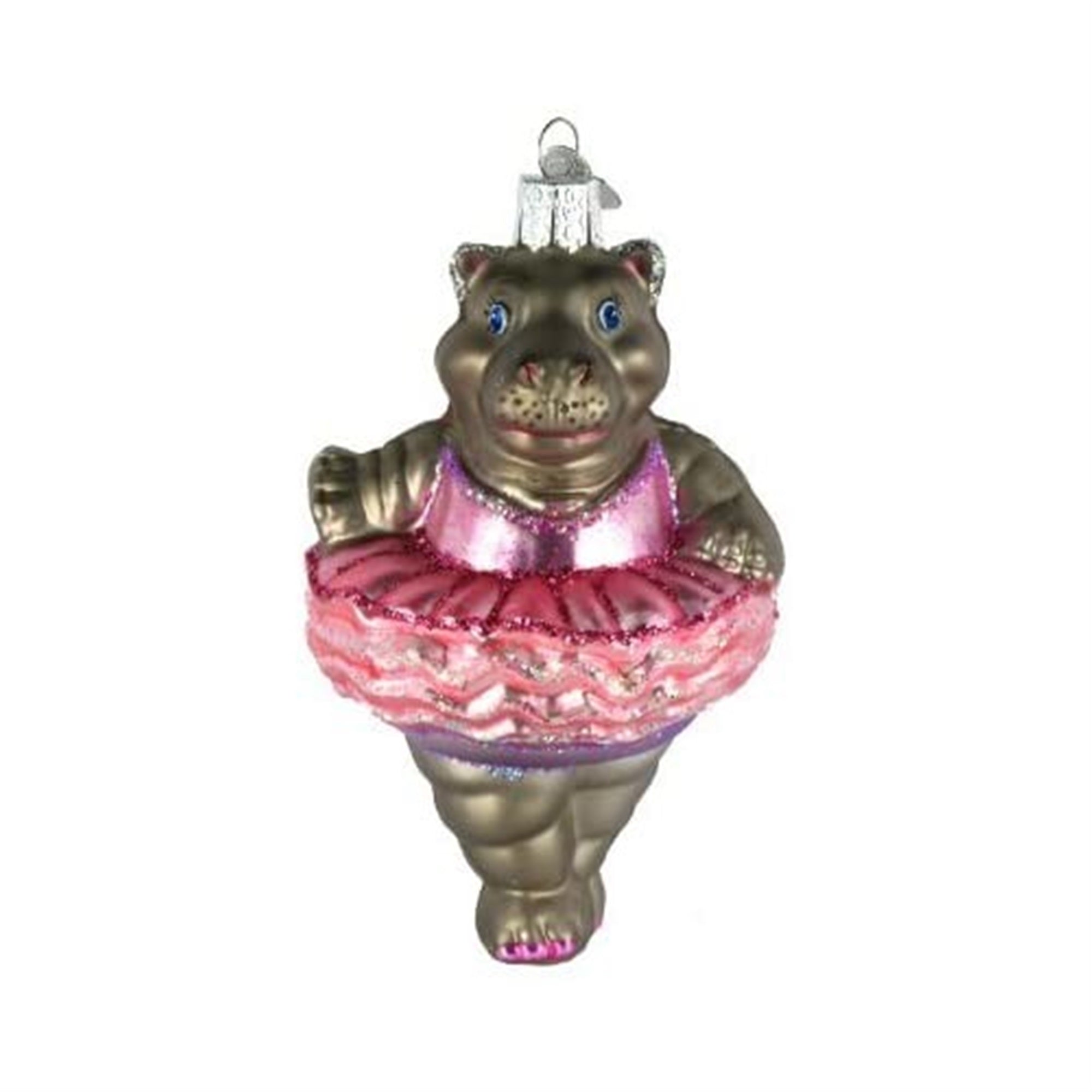 Old World Christmas Twinkle Toes Glass Blown Ornament